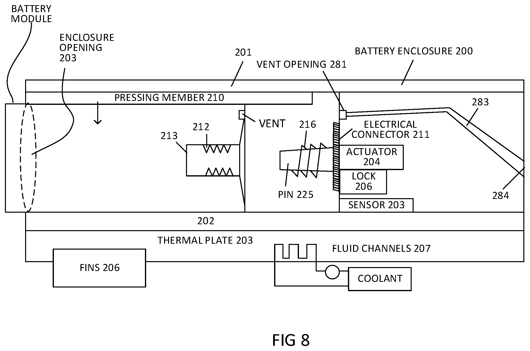 Patent US12107292 Figure 11 – Battery module for vehicle or kiosk