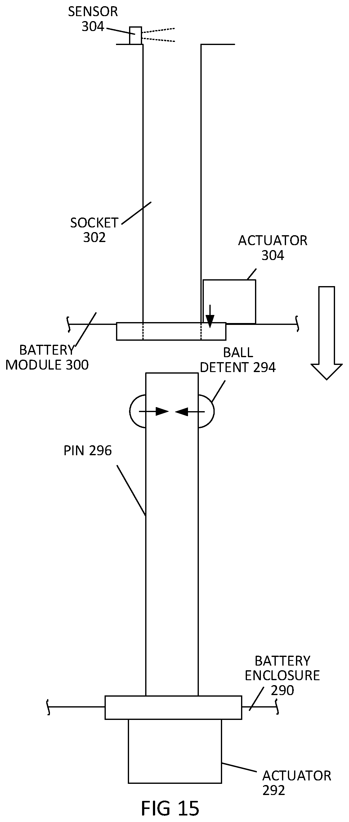 Patent US12107292 Figure 16 – Battery module for vehicle or kiosk