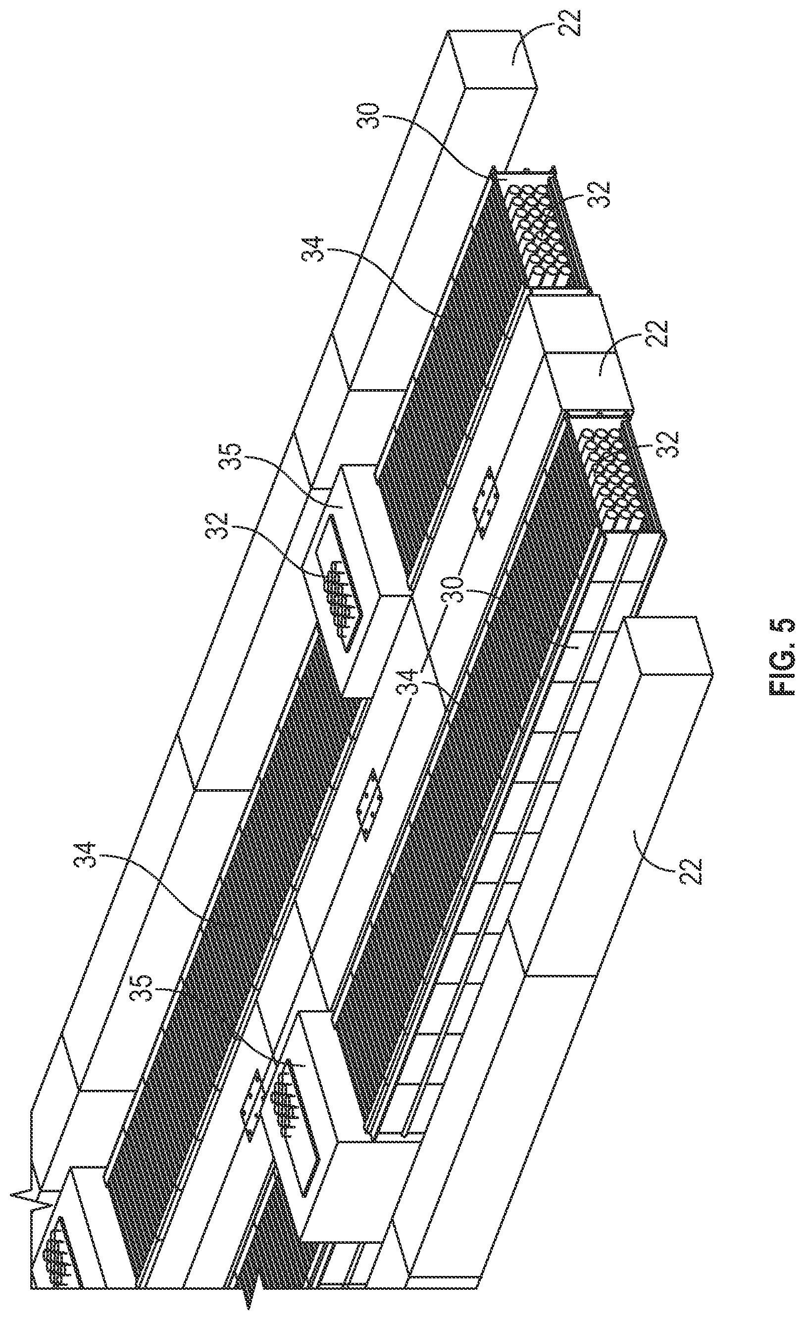 Patent US12107293 Figure 5 – Chassis assembly for energy storage equipment