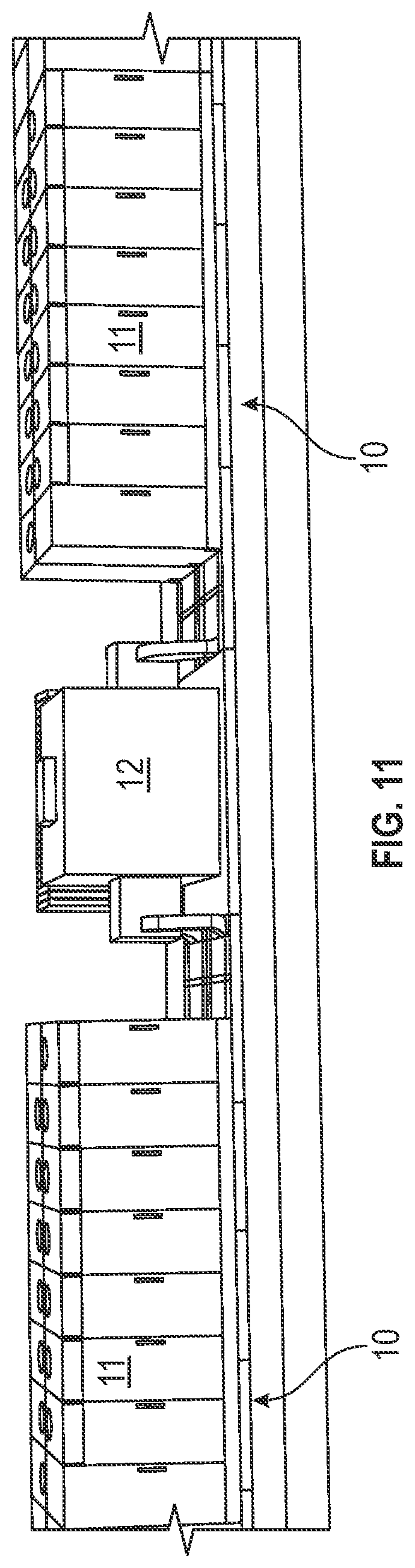 Patent US12107293 Figure 11 – Chassis assembly for energy storage equipment