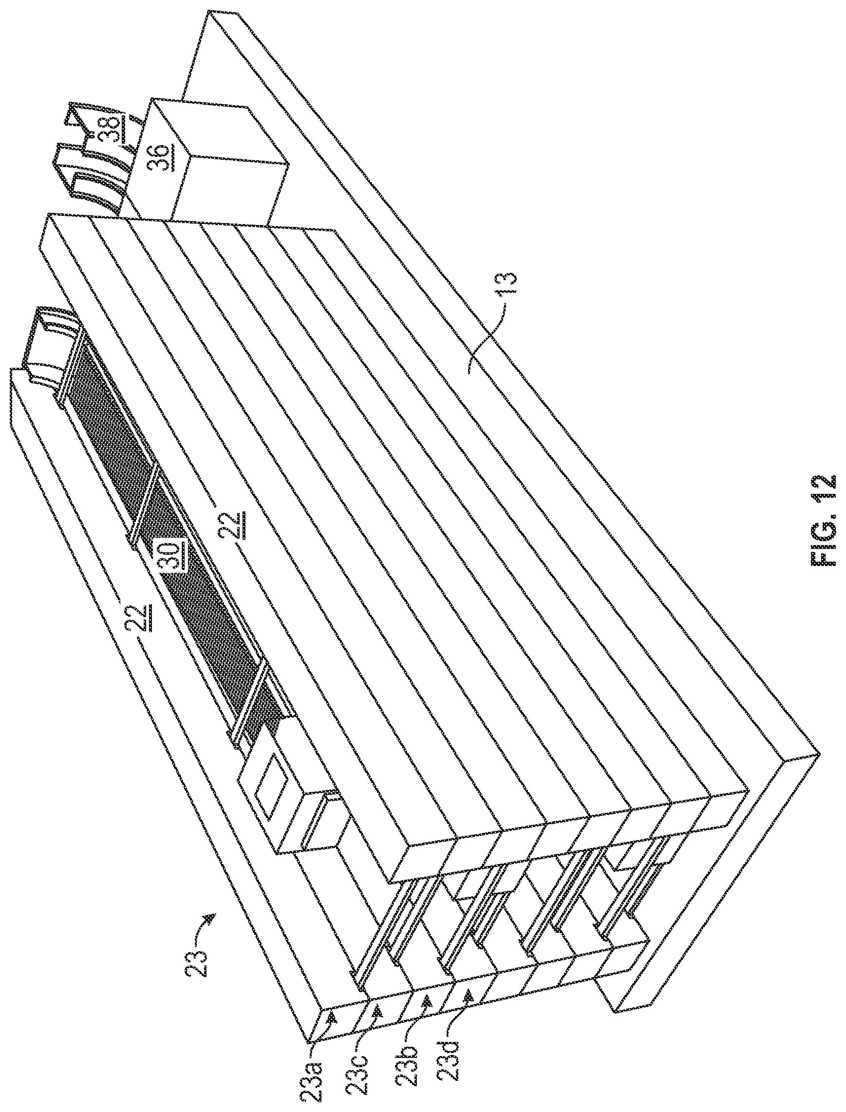 Patent US12107293 Figure 12 – Chassis assembly for energy storage equipment