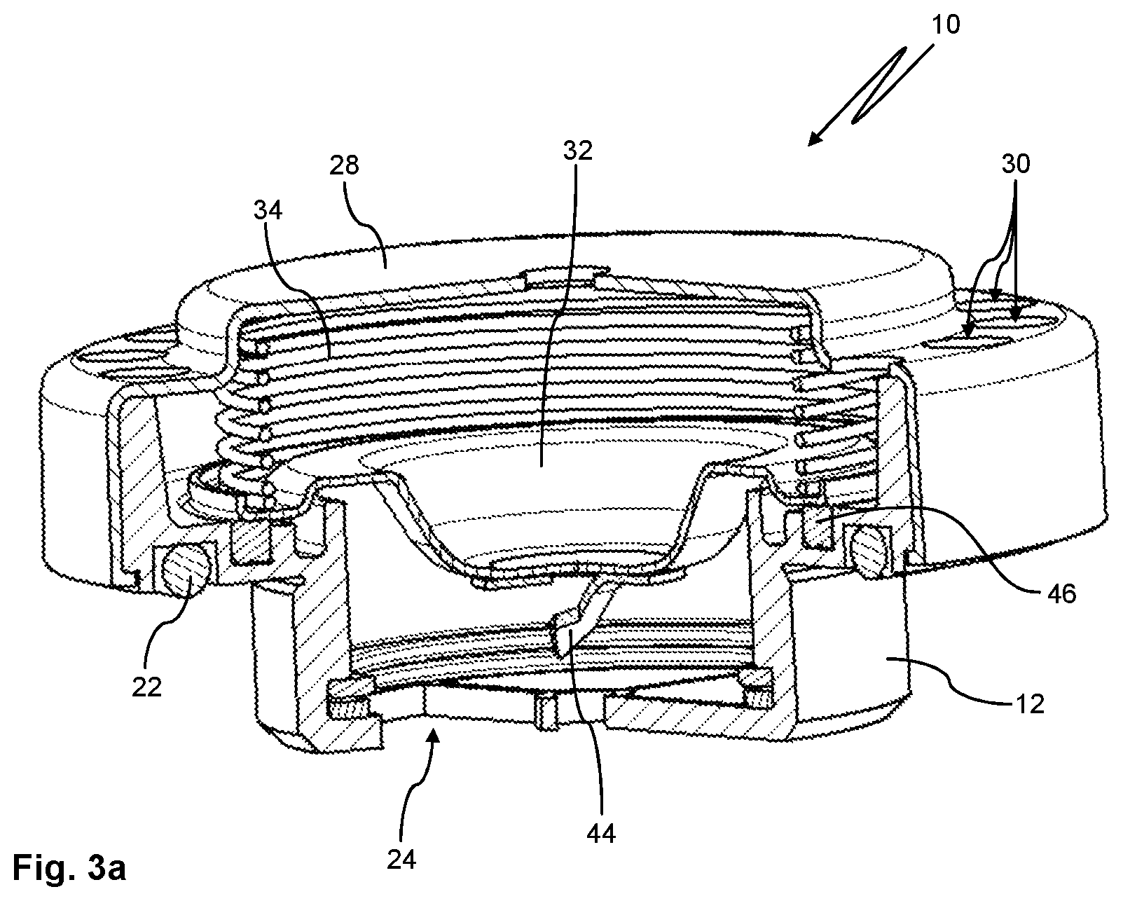 Patent US12107294 Figure 4 – Pressure equalization device, method for pressure equalization and housing