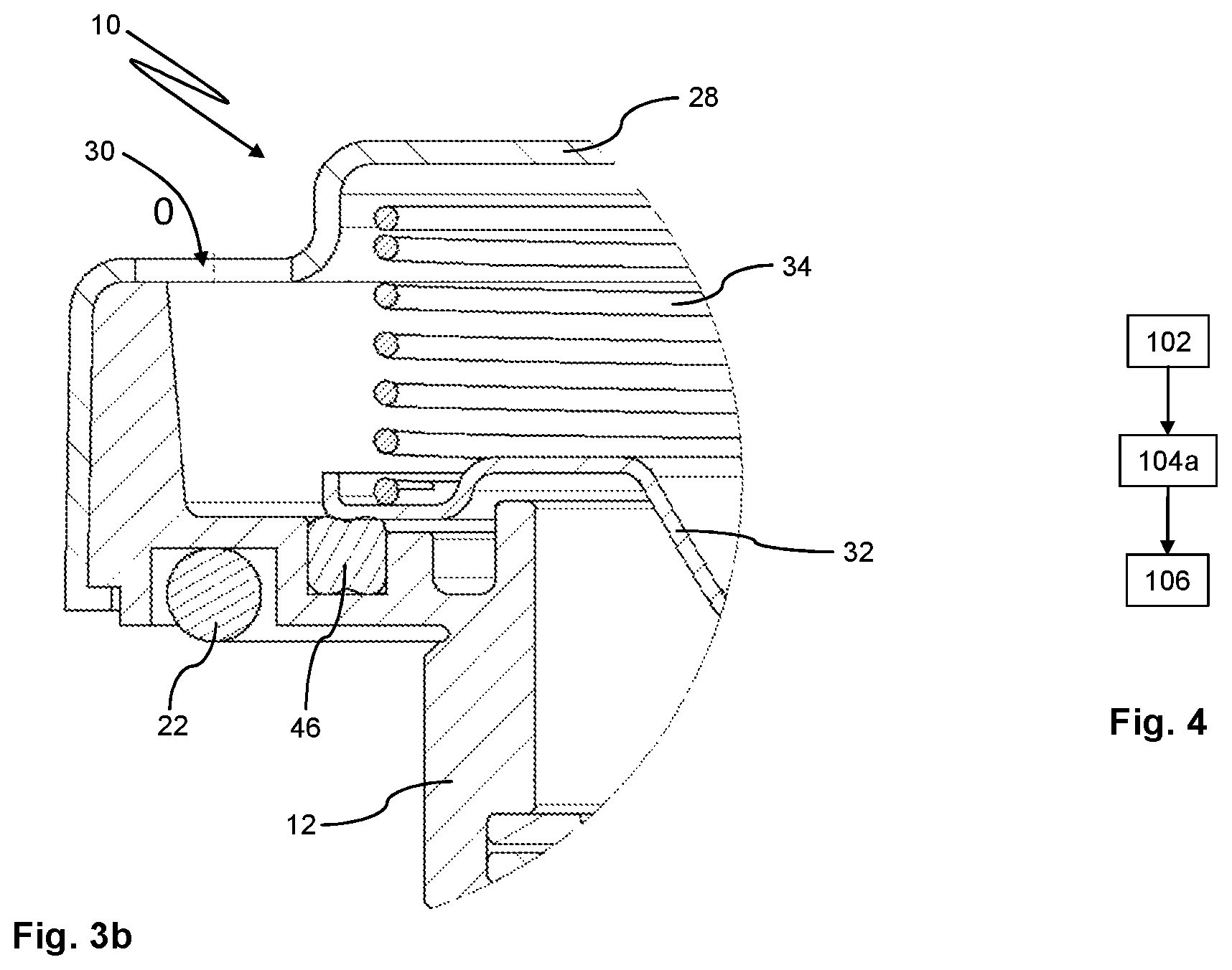 Patent US12107294 Figure 5 – Pressure equalization device, method for pressure equalization and housing