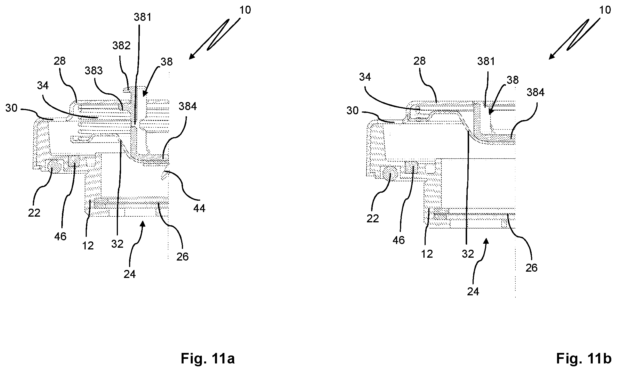 Patent US12107294 Figure 12 – Pressure equalization device, method for pressure equalization and housing