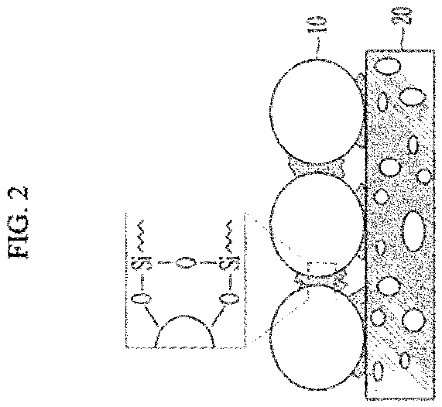 Patent US12107297 Figure 2 – Composition for coating layer including heat-resistant binder, hydroxy-containing polyimide particle, and silane crosslinker, separator for rechargeable lithium battery including coating layer formed therefrom and rechargeable lithium battery including the same