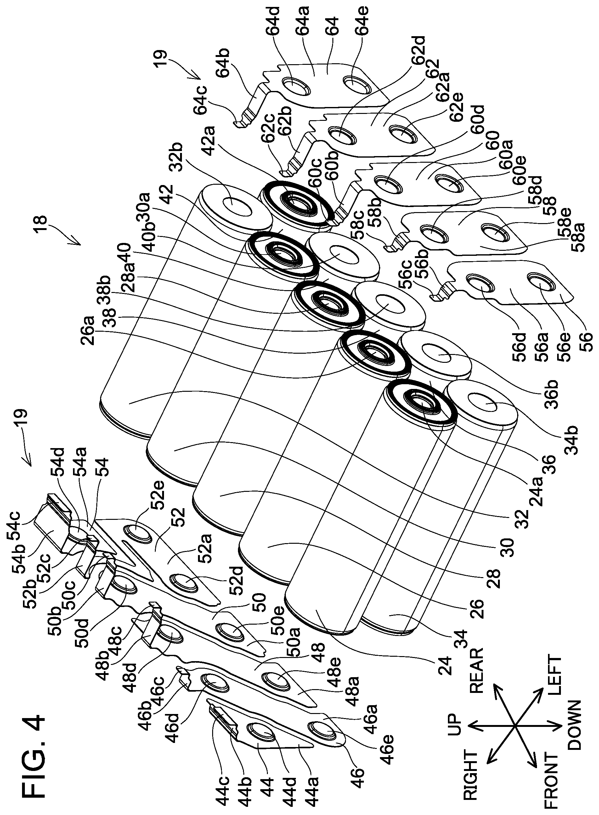 Patent US12107299 Figure 4 – Battery apparatus