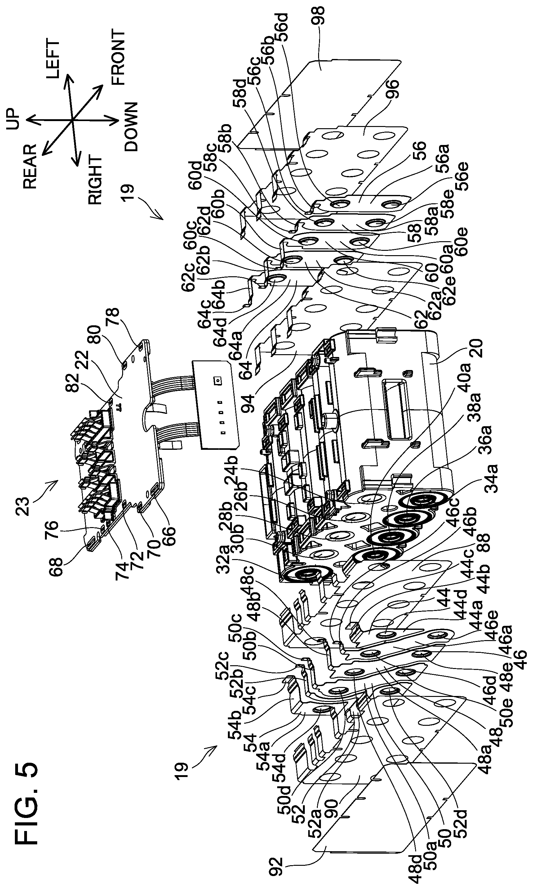 Patent US12107299 Figure 5 – Battery apparatus