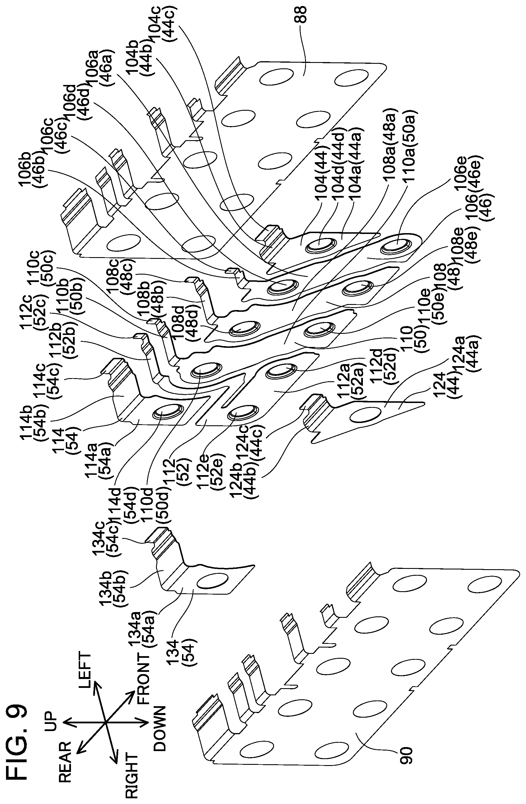 Patent US12107299 Figure 9 – Battery apparatus