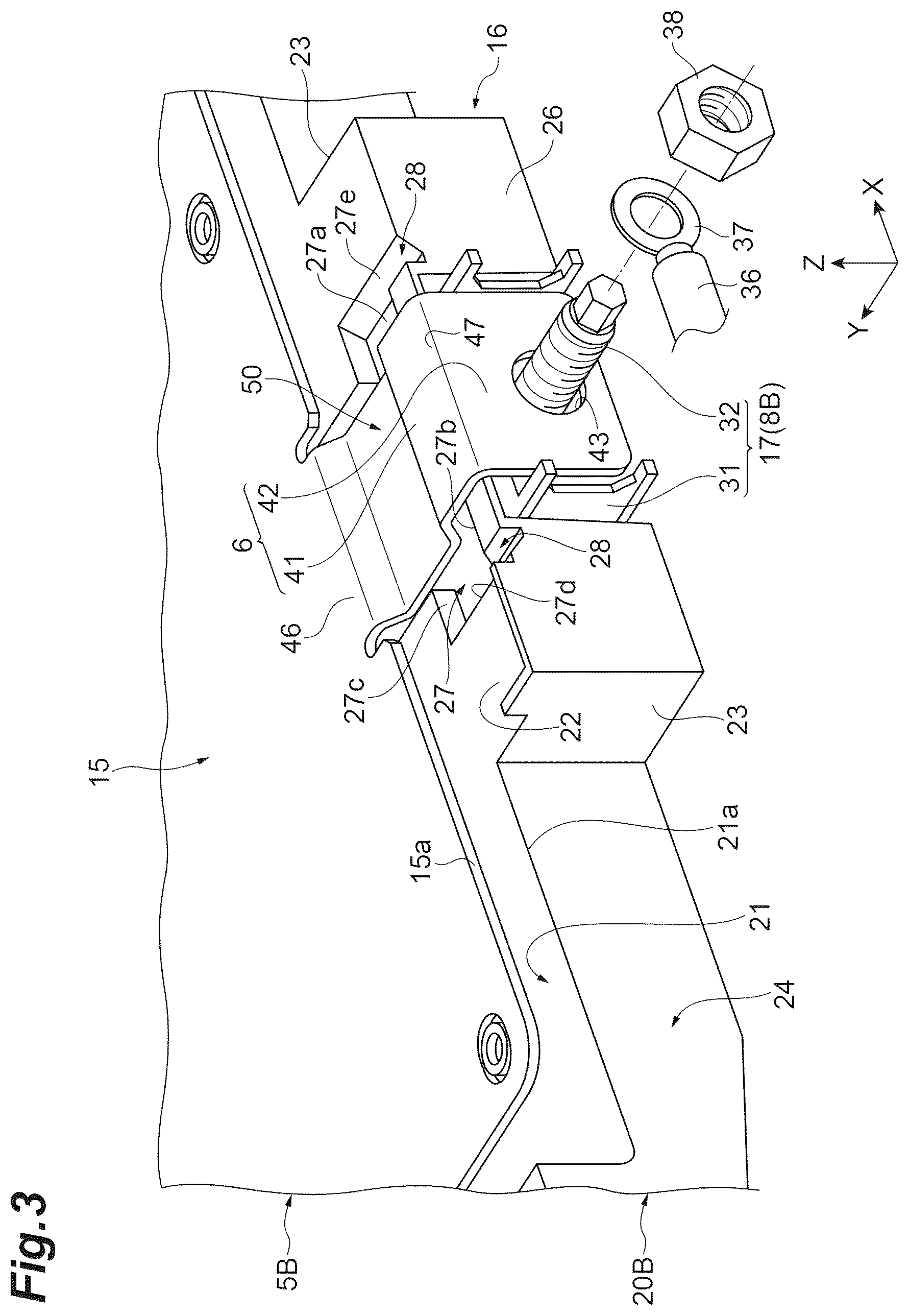 Patent US12107300 Figure 3 – Energy storage device comprising current collector plate with spring portion