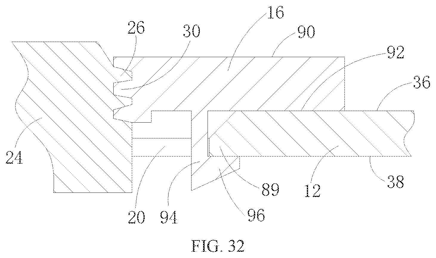 Patent US12107301 Figure 16 – End cover assembly, energy storage device, and electric apparatus