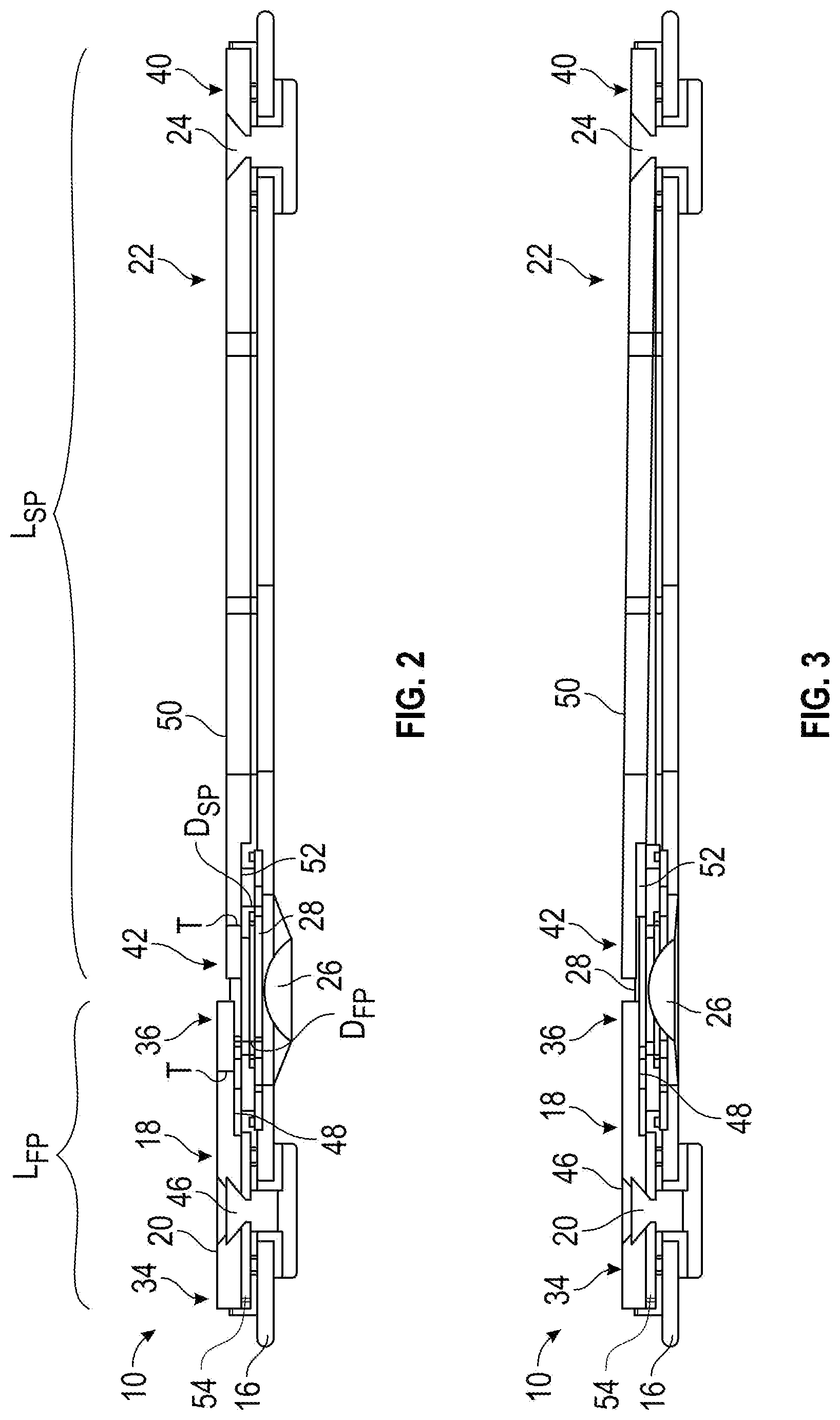 Patent US12107302 Figure 2 – Overcharge protection device with uneven terminal pads