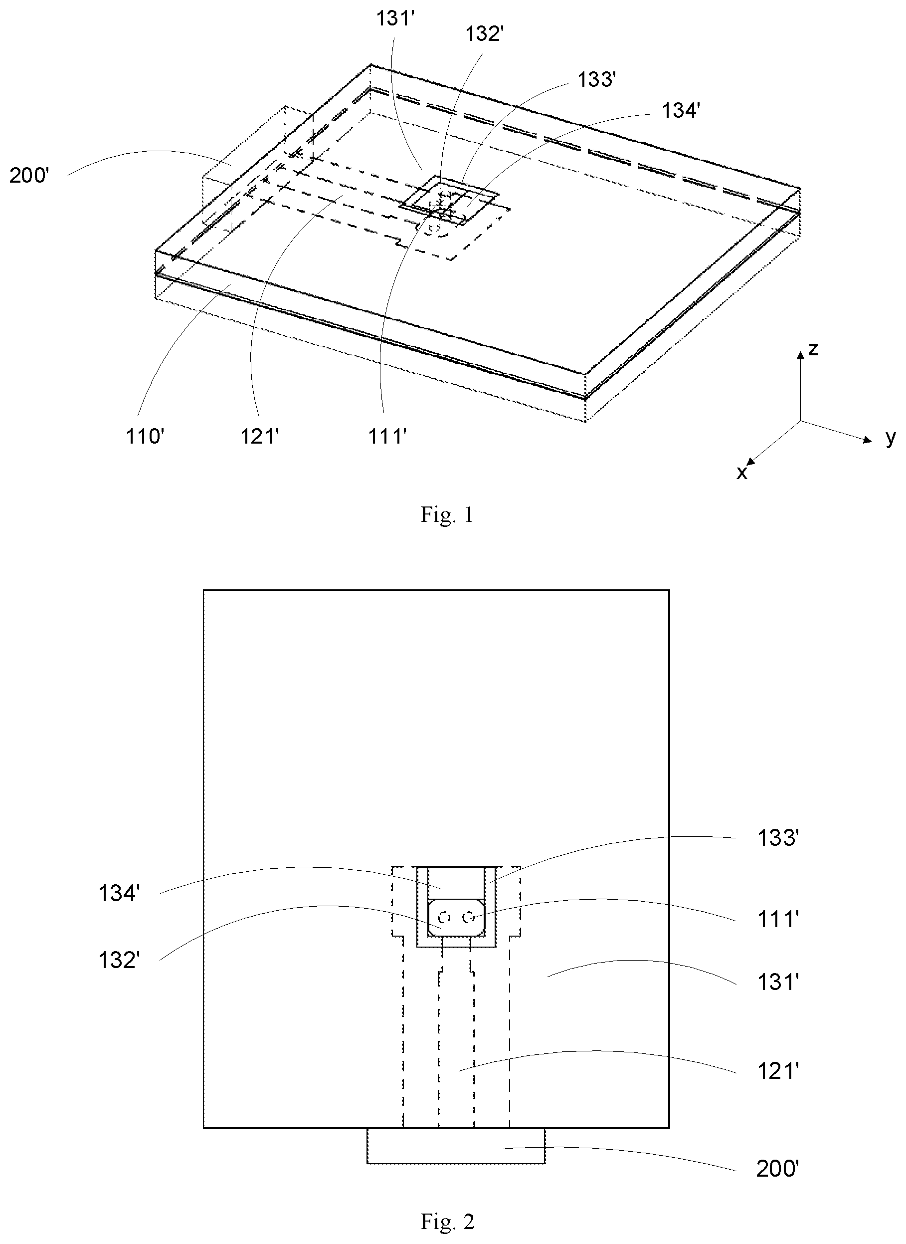 Patent US12107309 Figure 1 – Impedance matching device and communication device