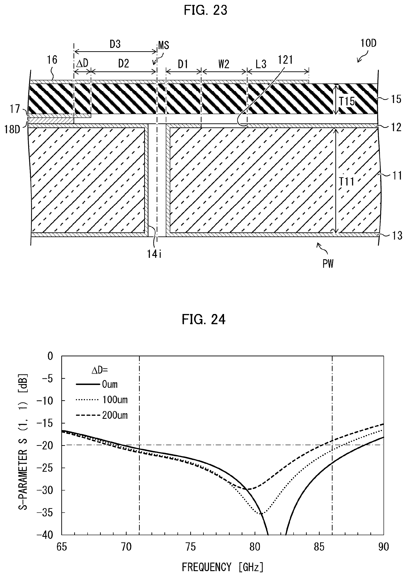 Patent US12107310 Figure 14 – Mode converter, RF module, and mobile terminal