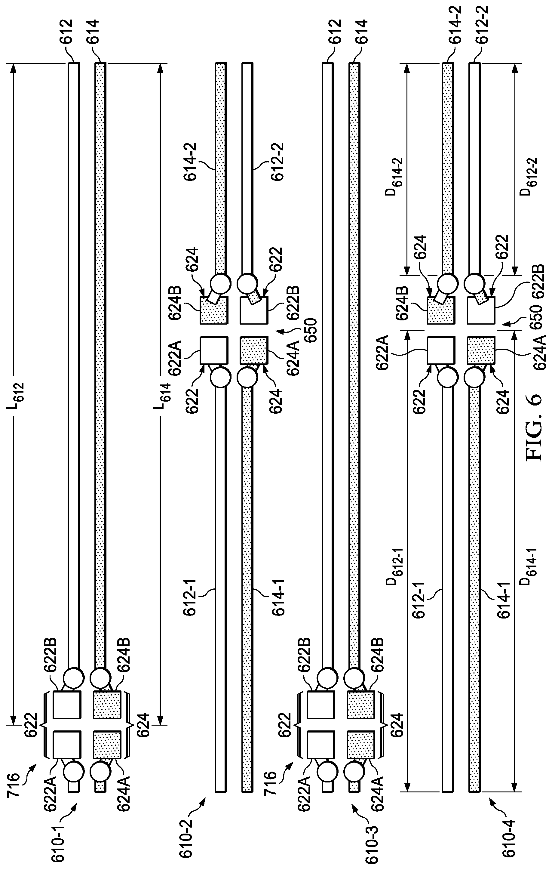 Patent US12107311 Figure 6 – System for crosstalk rejecting topology