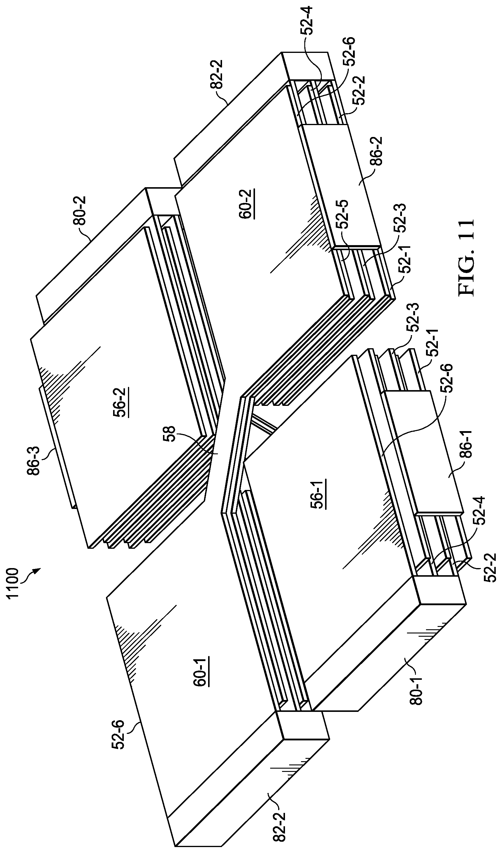 Patent US12107311 Figure 12 – System for crosstalk rejecting topology