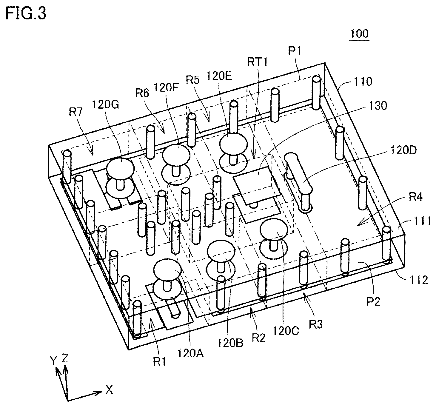 Patent US12107312 Figure 2 – Band pass filter and high frequency front-end circuit including same