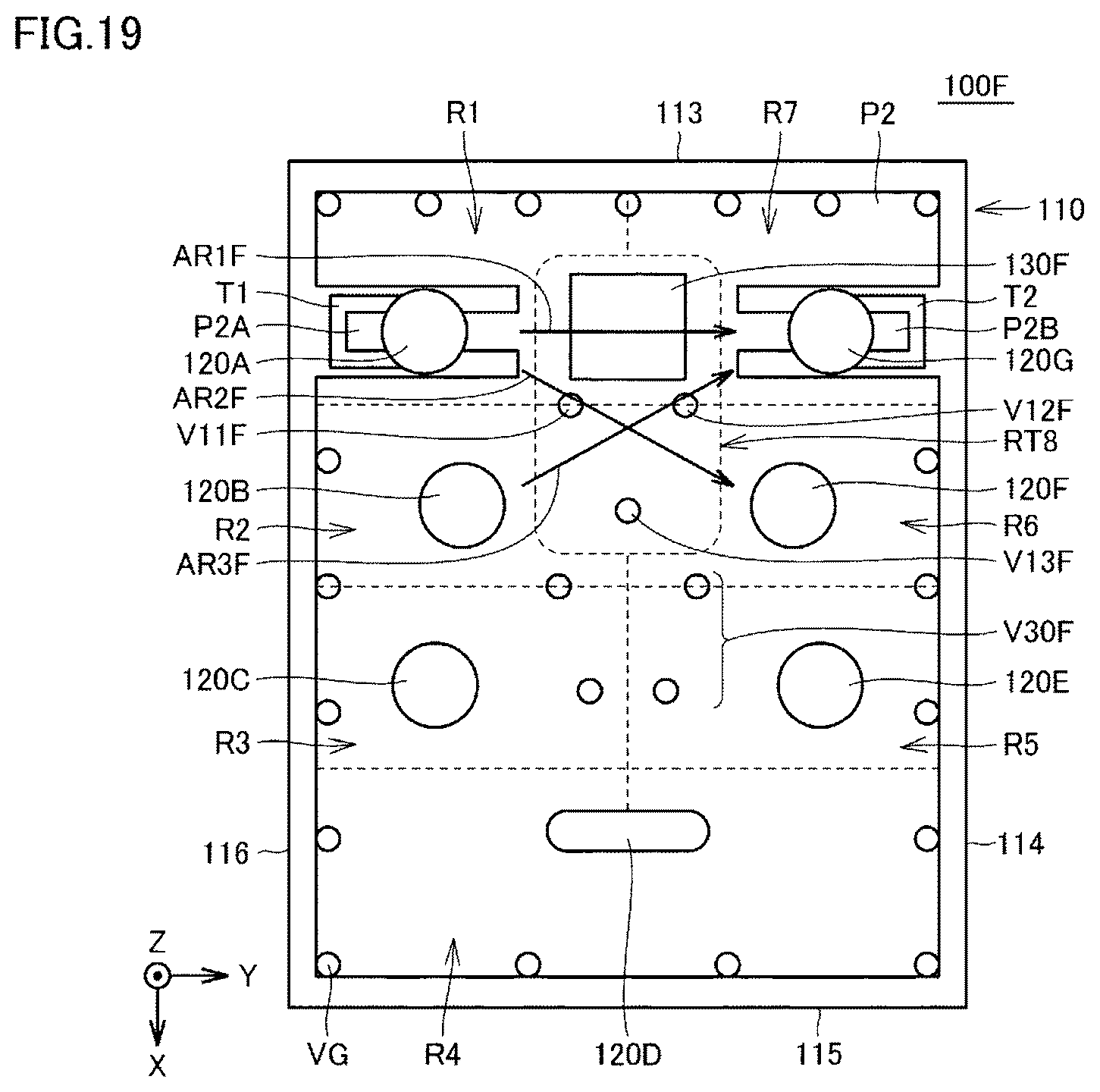 Patent US12107312 Figure 15 – Band pass filter and high frequency front-end circuit including same