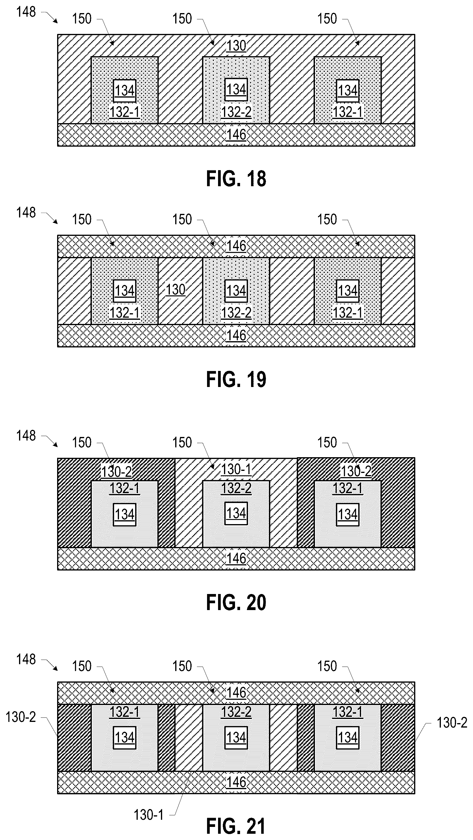 Patent US12107314 Figure 7 – Microelectronic support for millimeter-wave communication including a transmission line trace and via pad spaced apart from a respective anti-trace and anti-pad