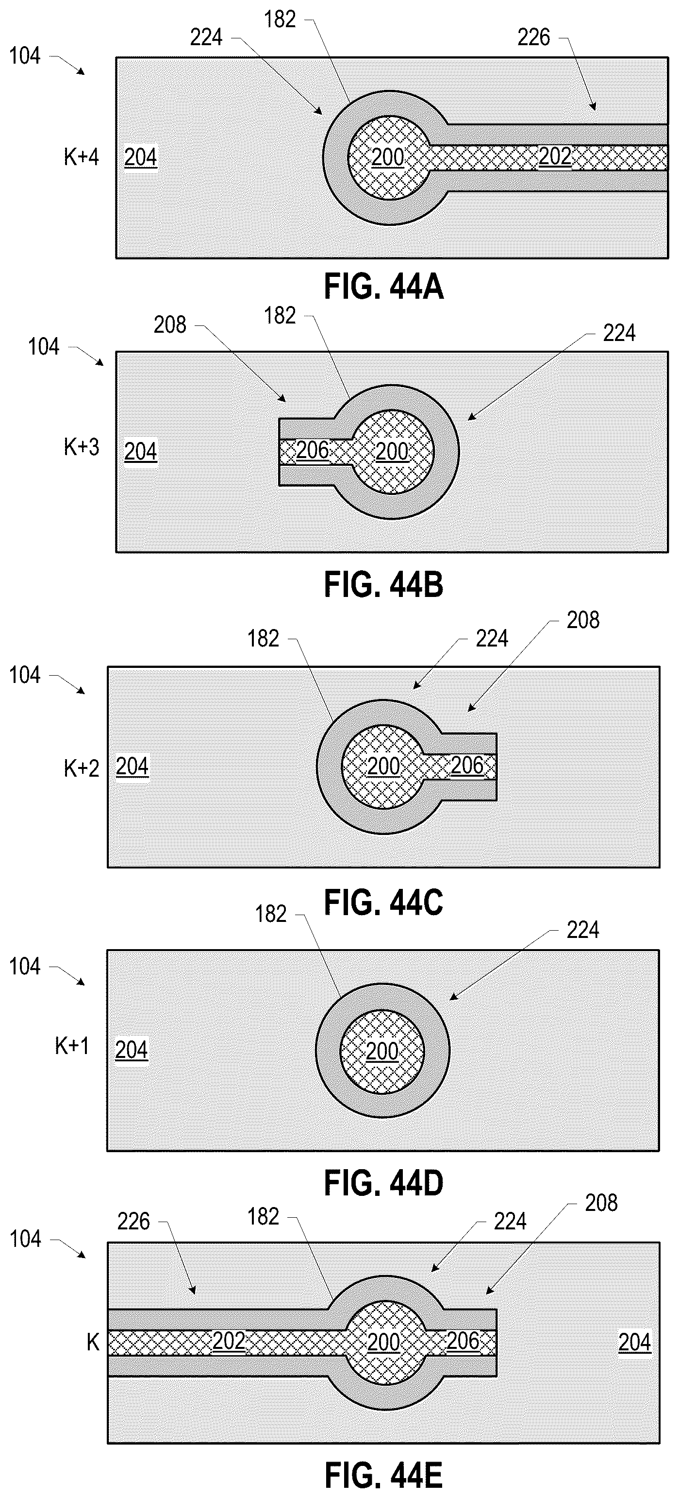 Patent US12107314 Figure 17 – Microelectronic support for millimeter-wave communication including a transmission line trace and via pad spaced apart from a respective anti-trace and anti-pad