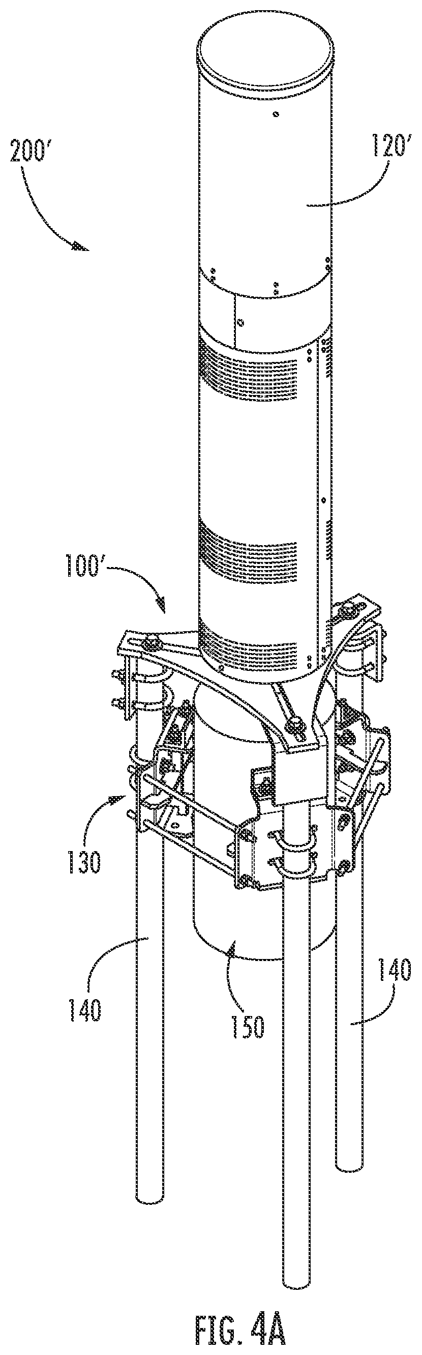 Patent US12107317 Figure 5 – Universal small cell antenna mounts and antenna mount assemblies