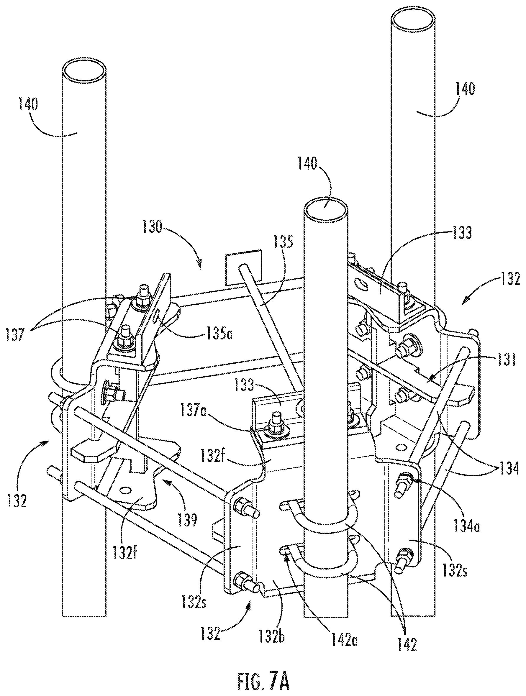 Patent US12107317 Figure 12 – Universal small cell antenna mounts and antenna mount assemblies