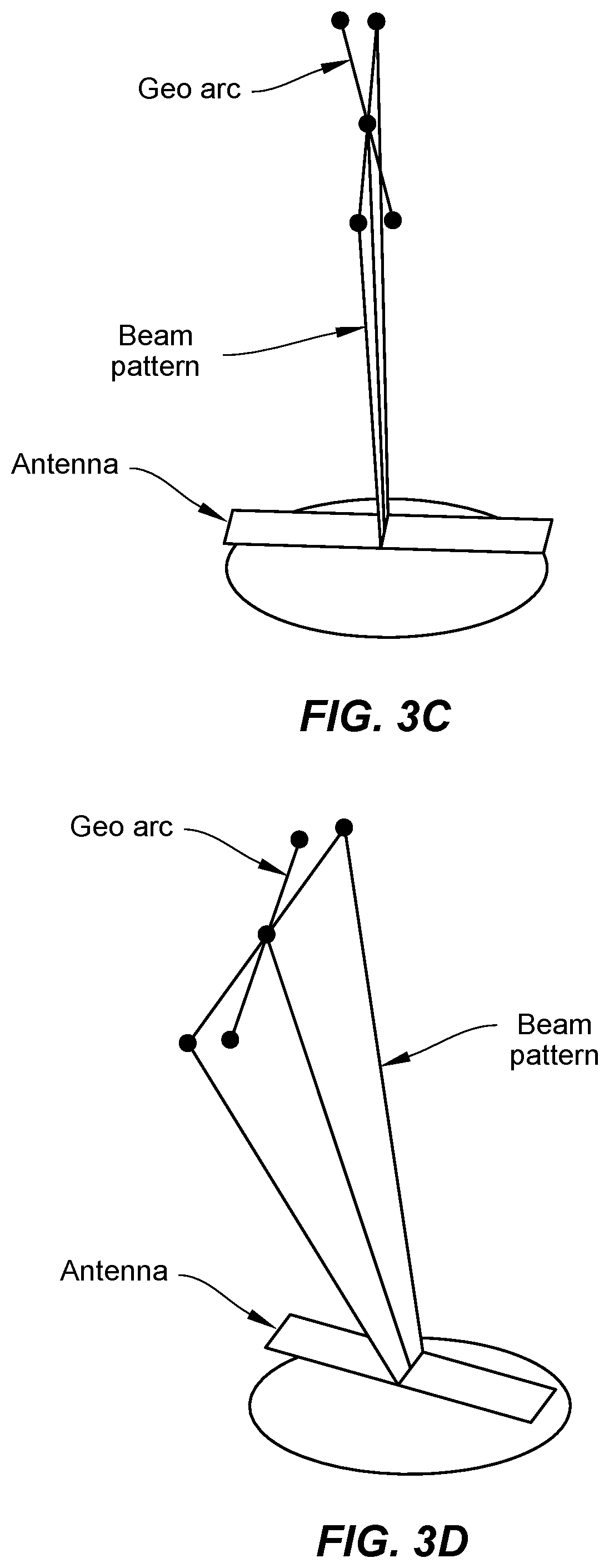 Patent US12107318 Figure 12 – Device and method for reducing interference with adjacent satellites using a mechanically gimbaled asymmetrical-aperture antenna