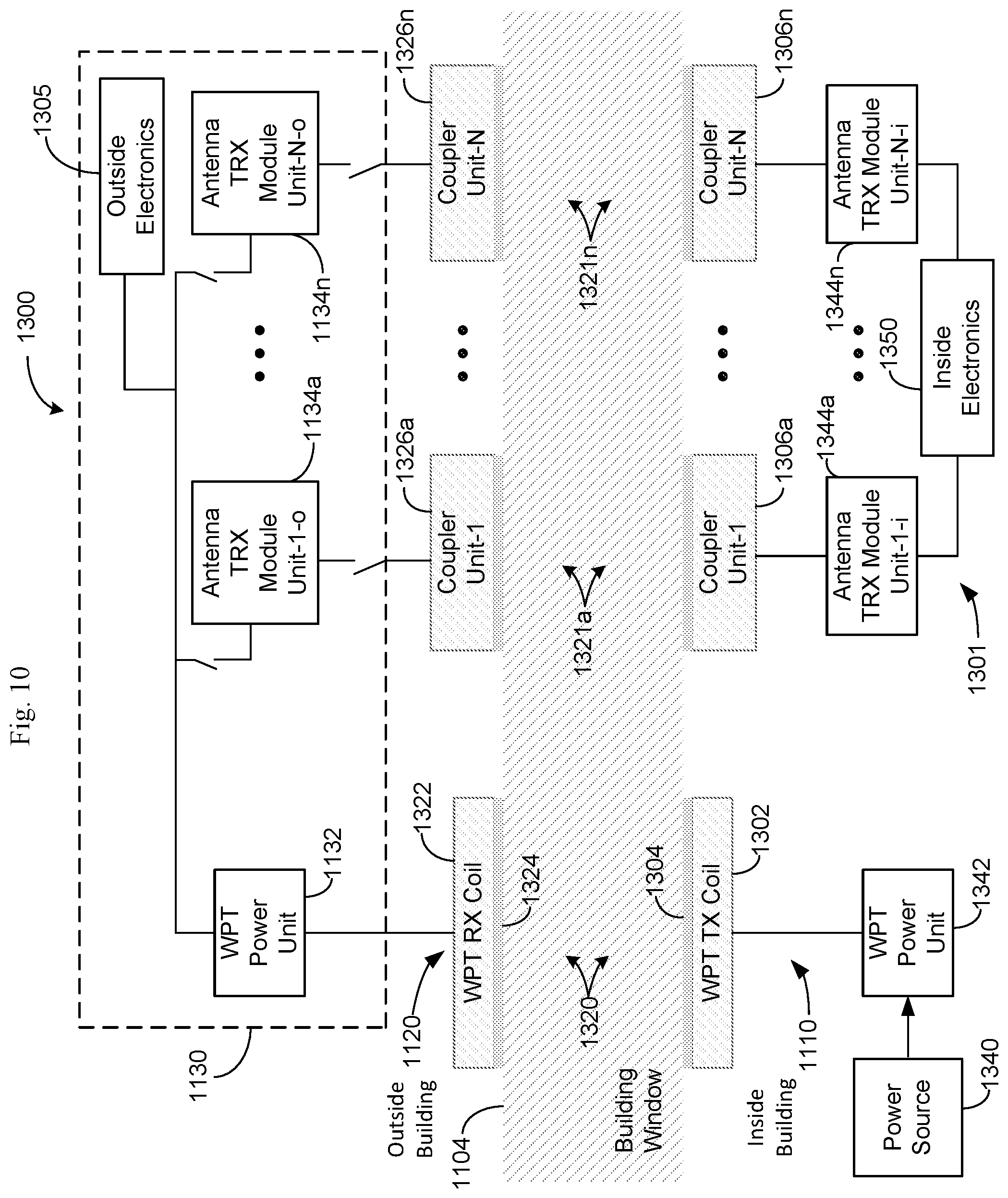 Patent US12107319 Figure 10 – Non-invasive communication apparatus and method