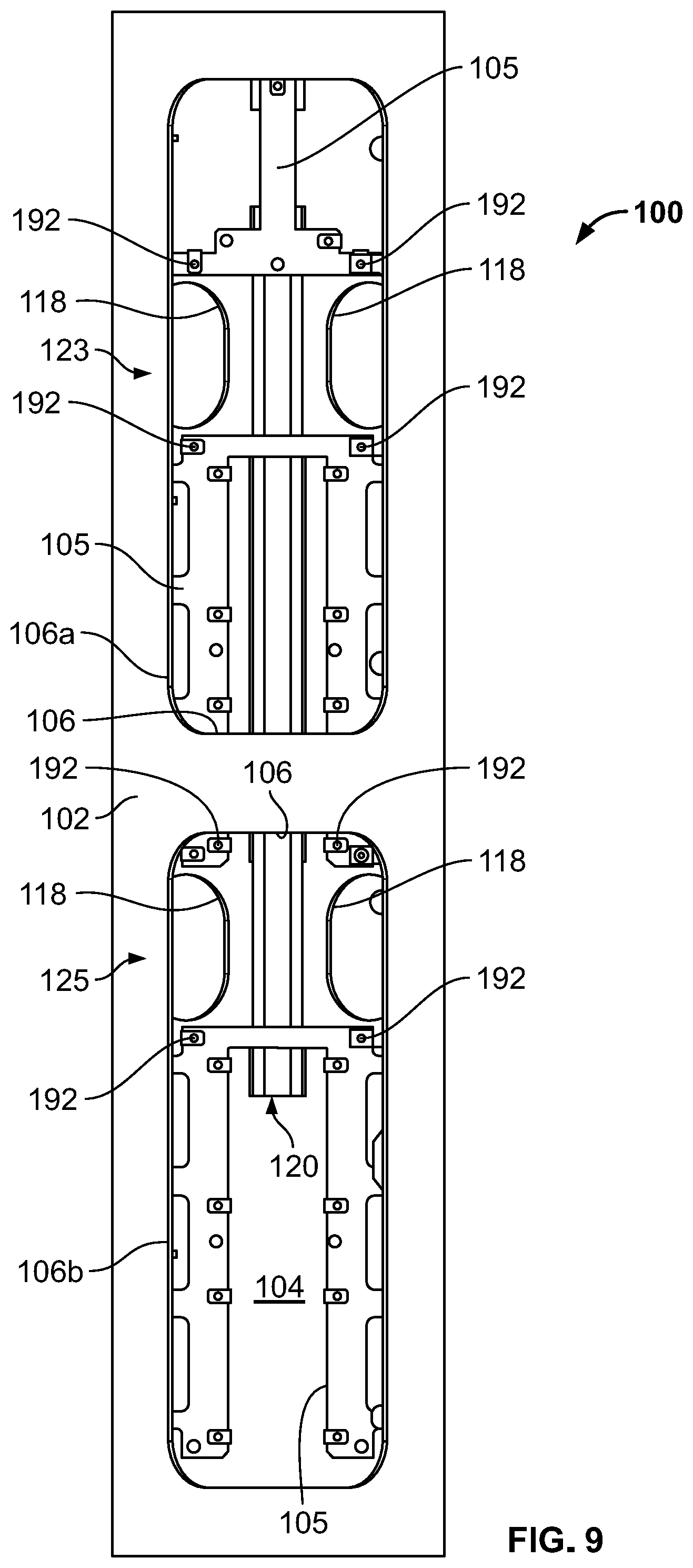 Patent US12107320 Figure 7 – Module for a cellular communications monopole