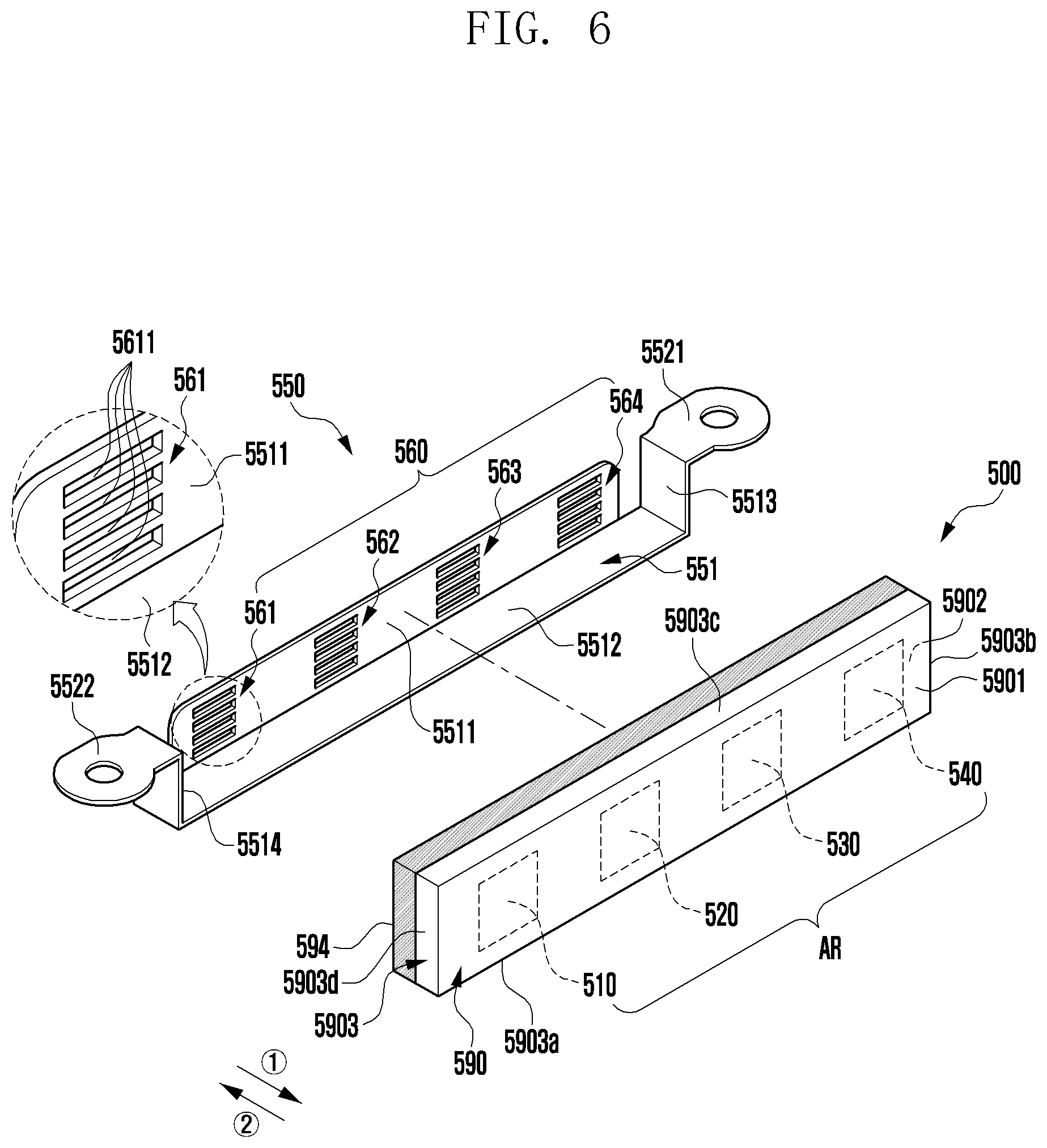 Patent US12107321 Figure 10 – Antenna and electronic device including same