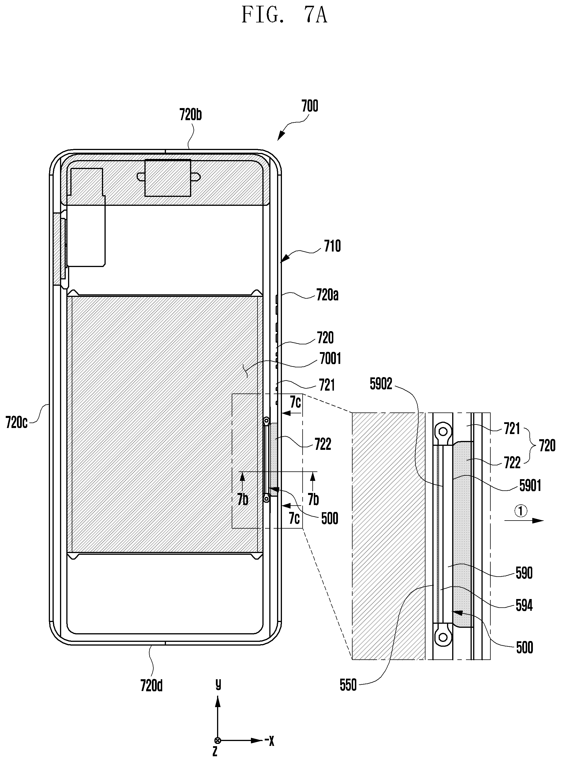Patent US12107321 Figure 11 – Antenna and electronic device including same