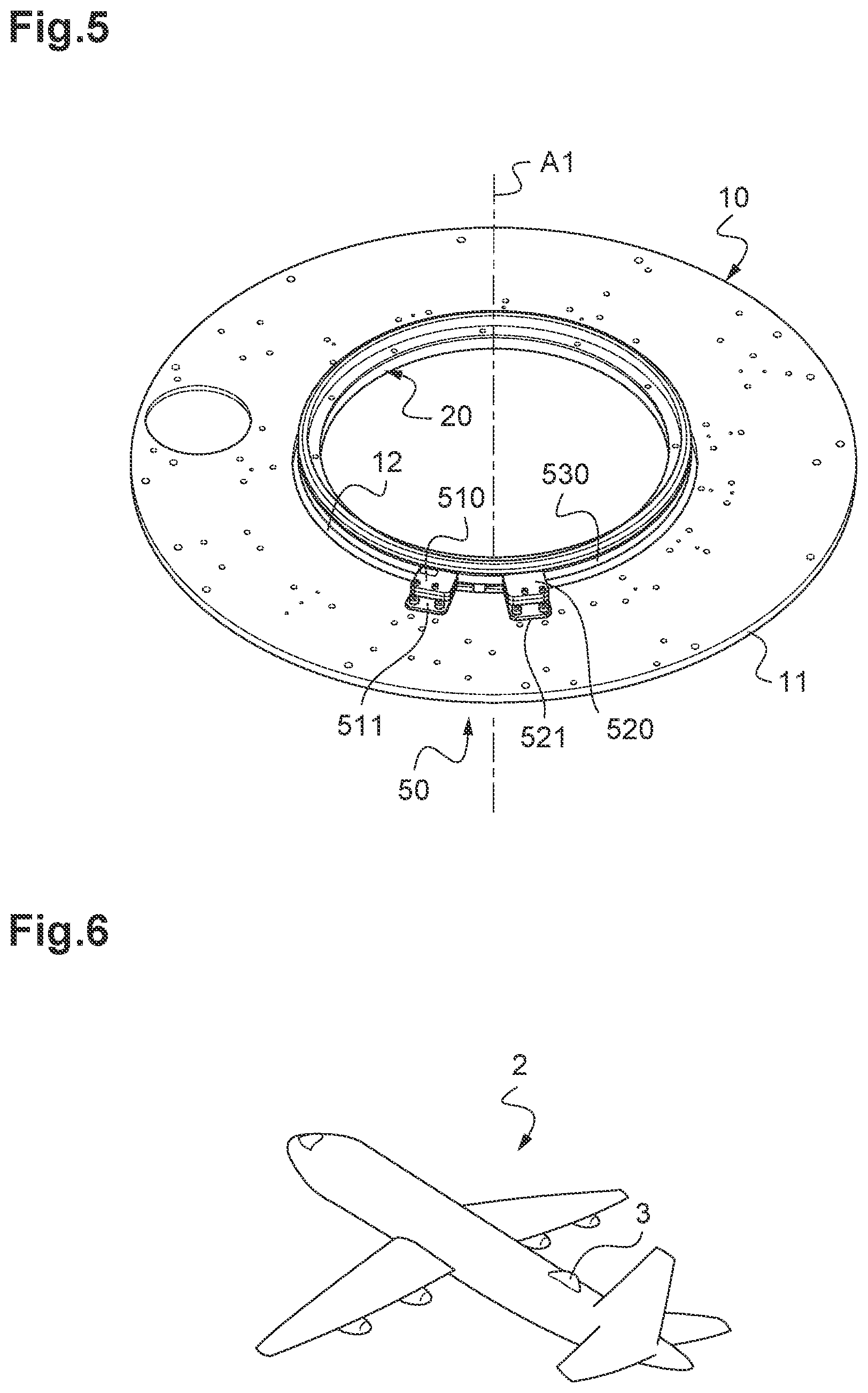 Patent US12107325 Figure 3 – Movable antenna support