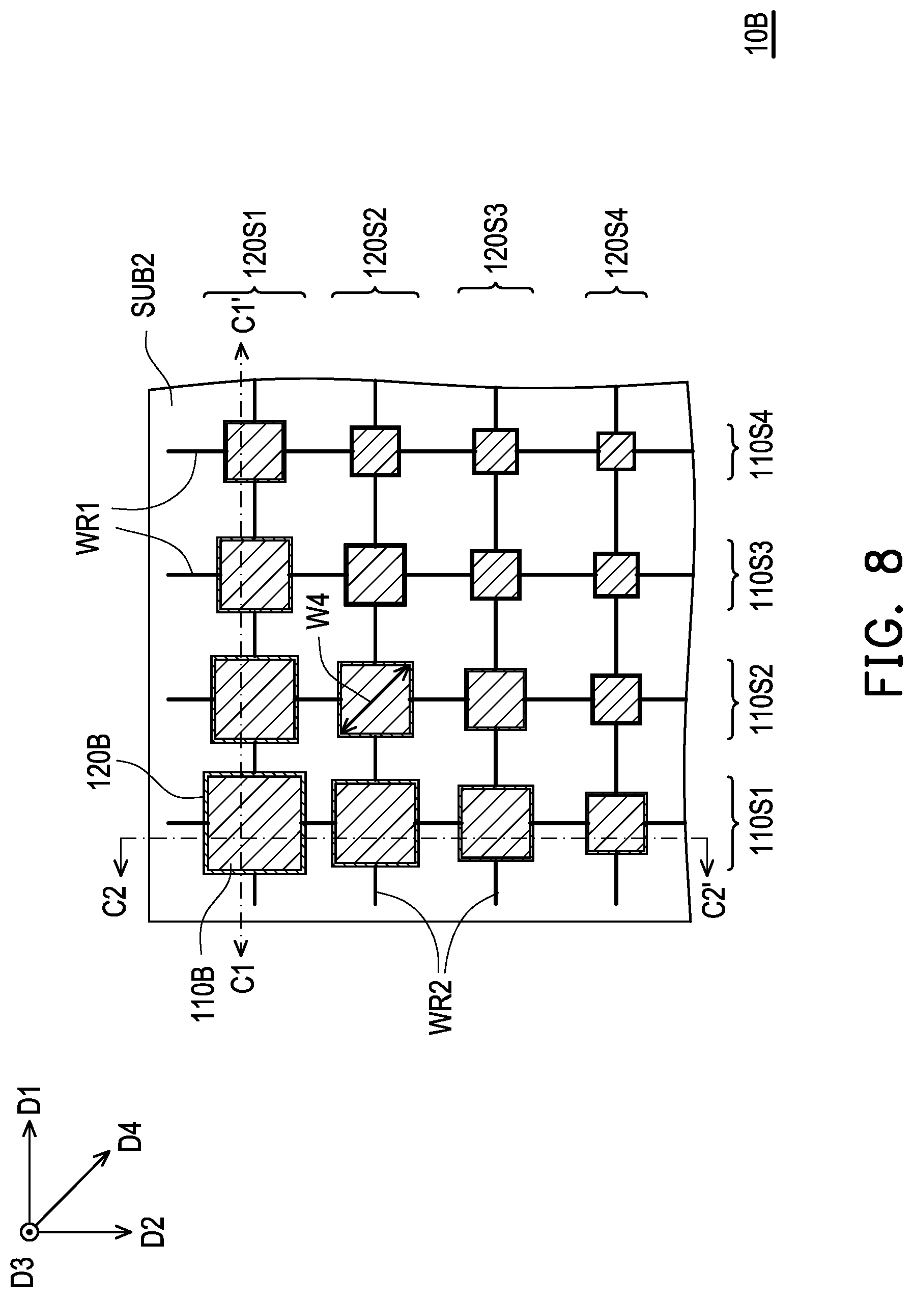 Patent US12107332 Figure 9 – Electromagnetic wave reflectarray