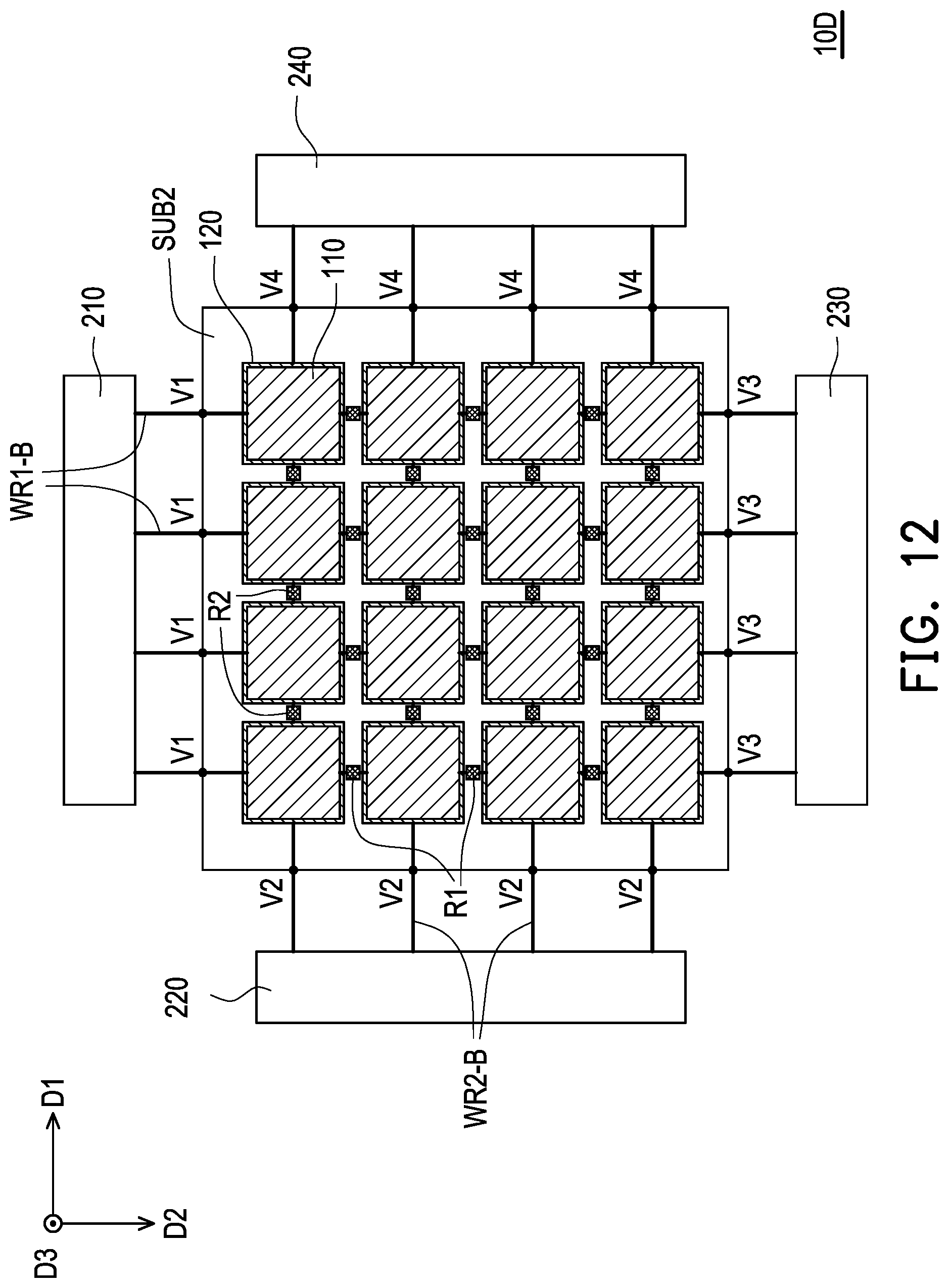 Patent US12107332 Figure 14 – Electromagnetic wave reflectarray