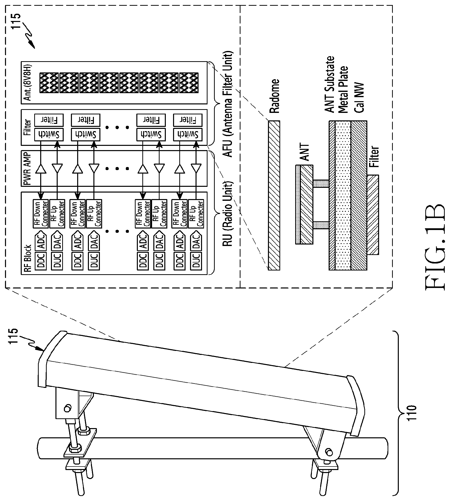 Patent US12107334 Figure 2 – Antenna structure and electronic device including the same