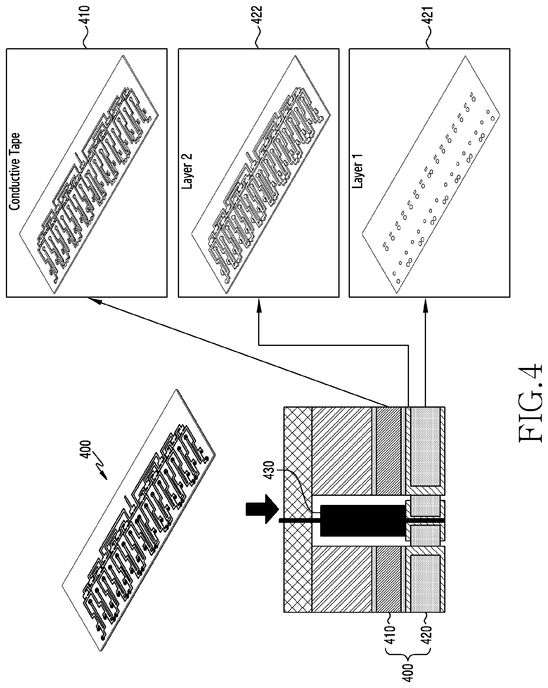 Patent US12107334 Figure 8 – Antenna structure and electronic device including the same