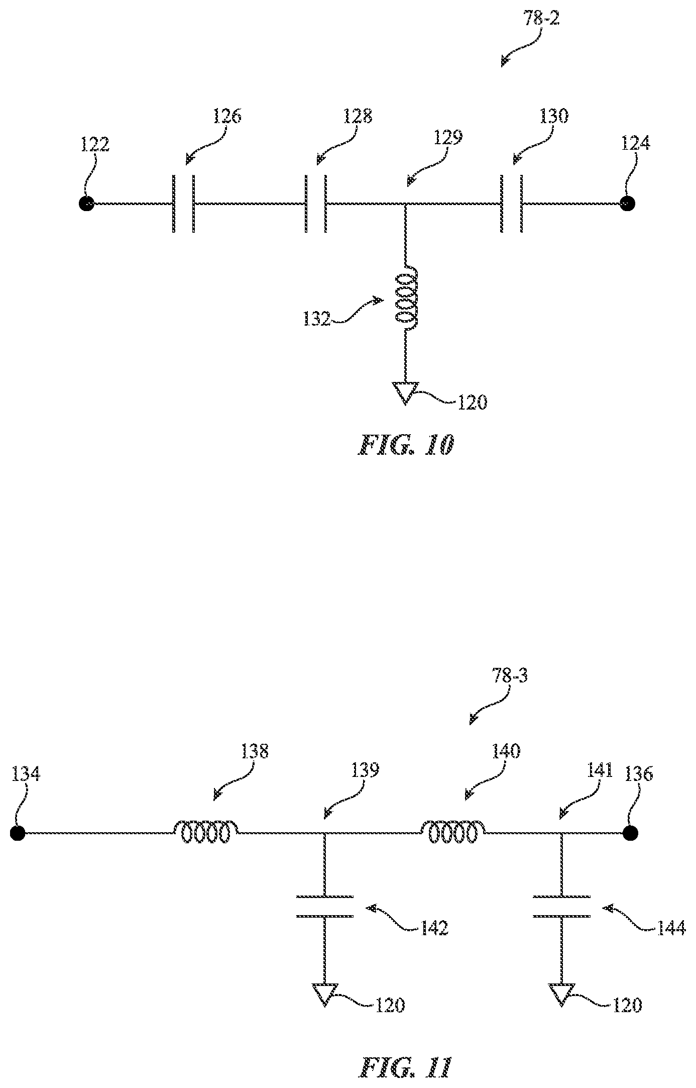 Patent US12107335 Figure 10 – Electronic devices with distributed slot antenna structures