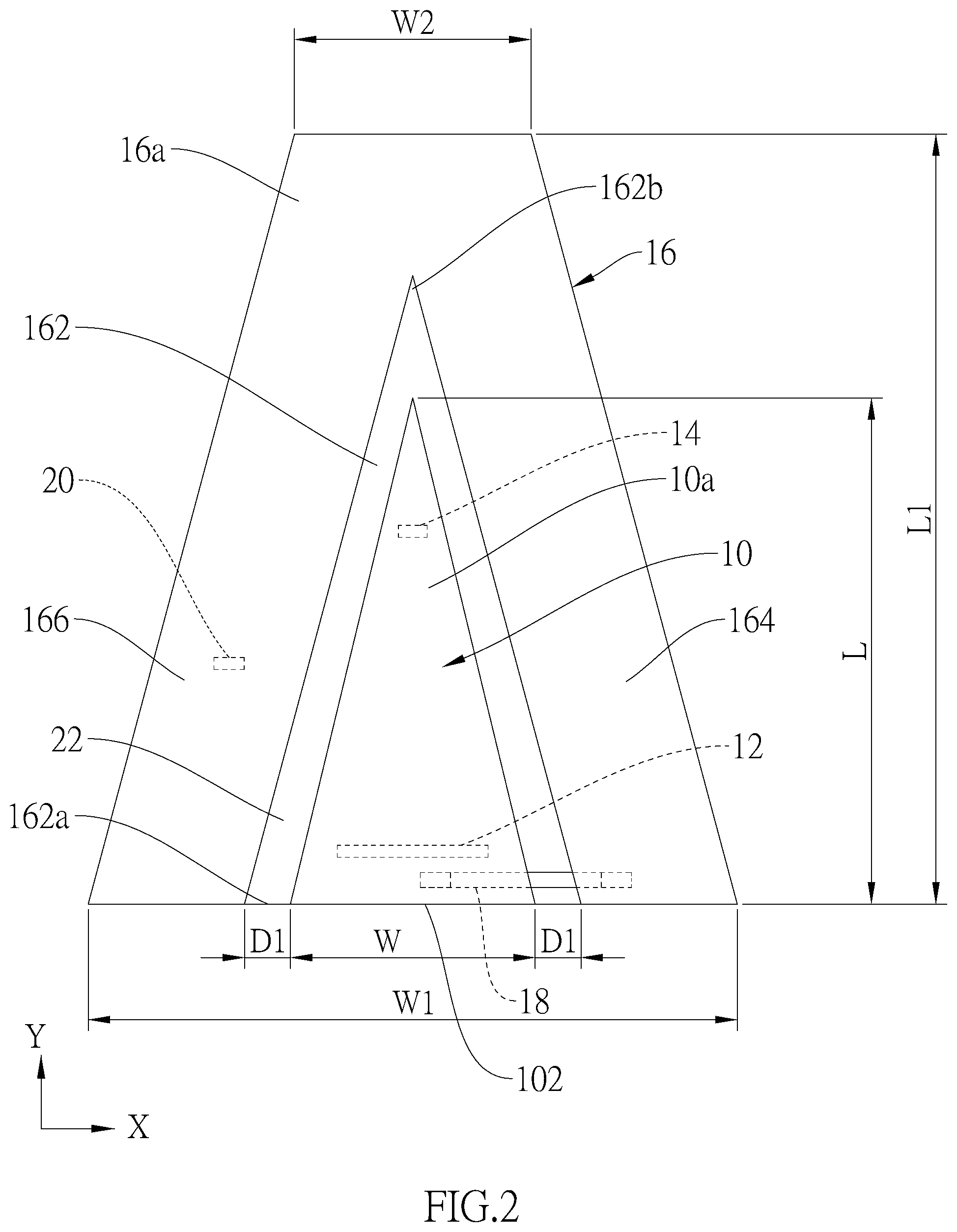 Patent US12107342 Figure 2 – Multiband antenna