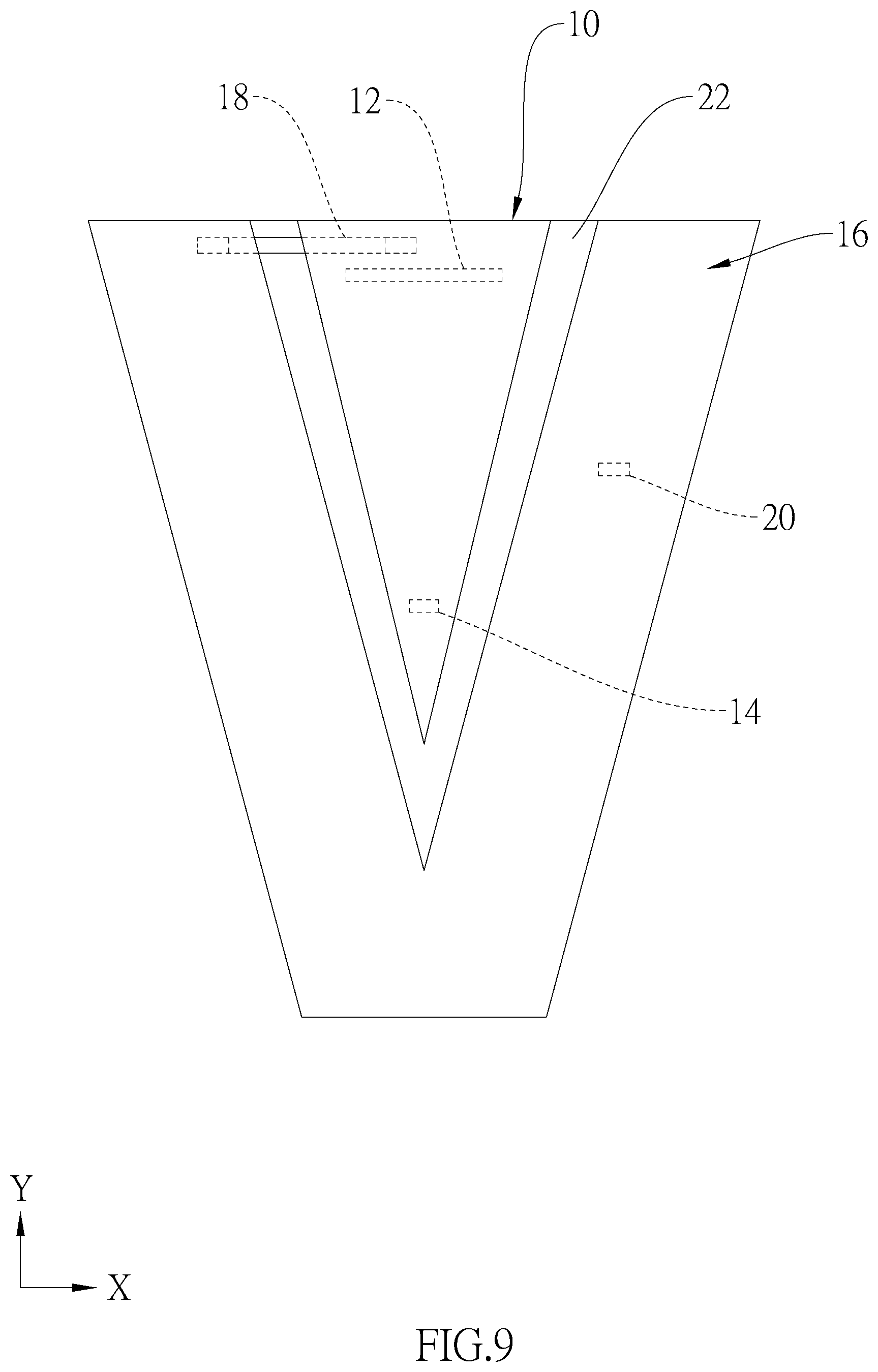 Patent US12107342 Figure 9 – Multiband antenna