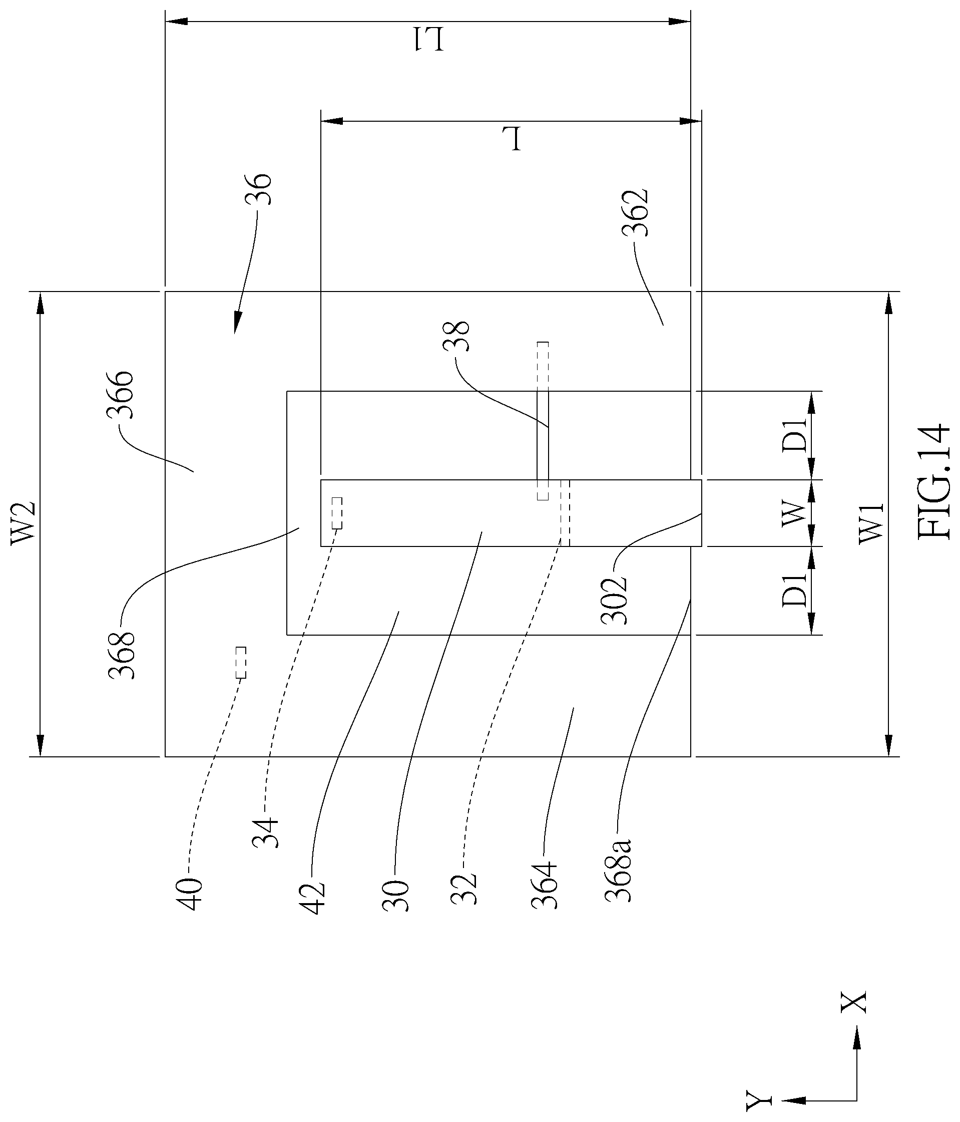 Patent US12107342 Figure 14 – Multiband antenna