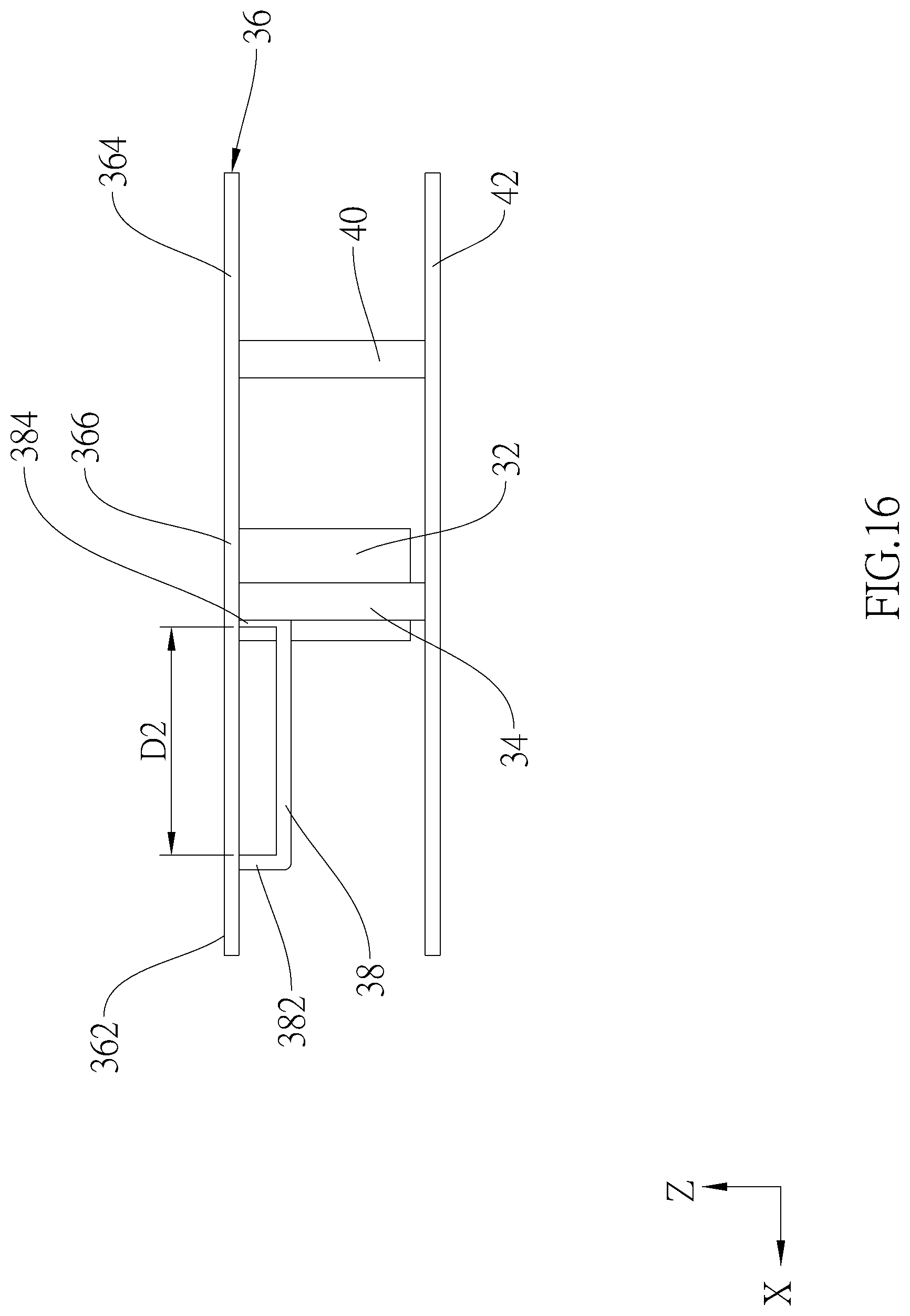 Patent US12107342 Figure 16 – Multiband antenna