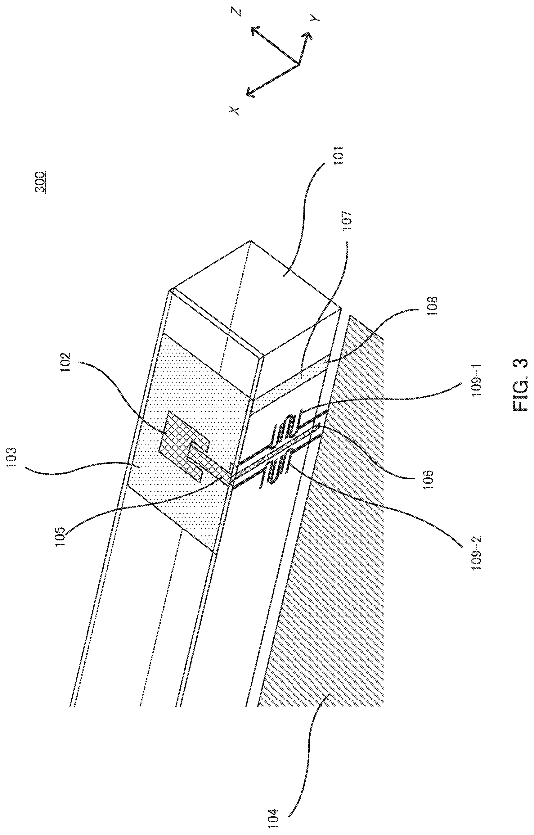 Patent US12107344 Figure 5 – Antenna device