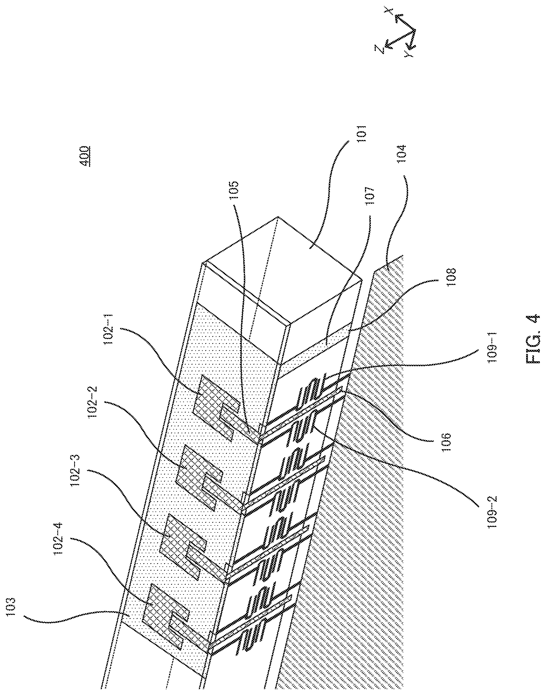 Patent US12107344 Figure 6 – Antenna device
