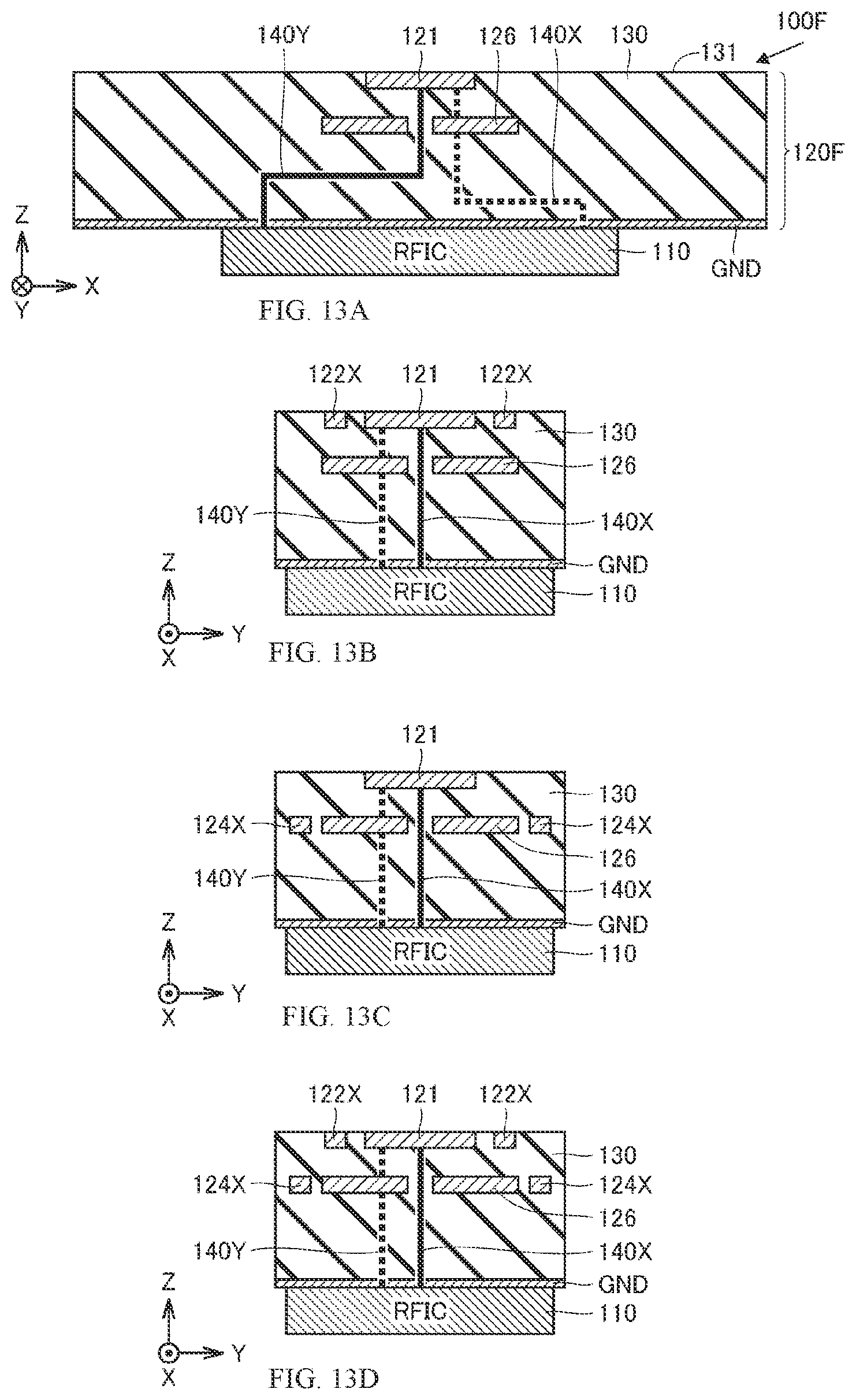 Patent US12107345 Figure 12 – Antenna device