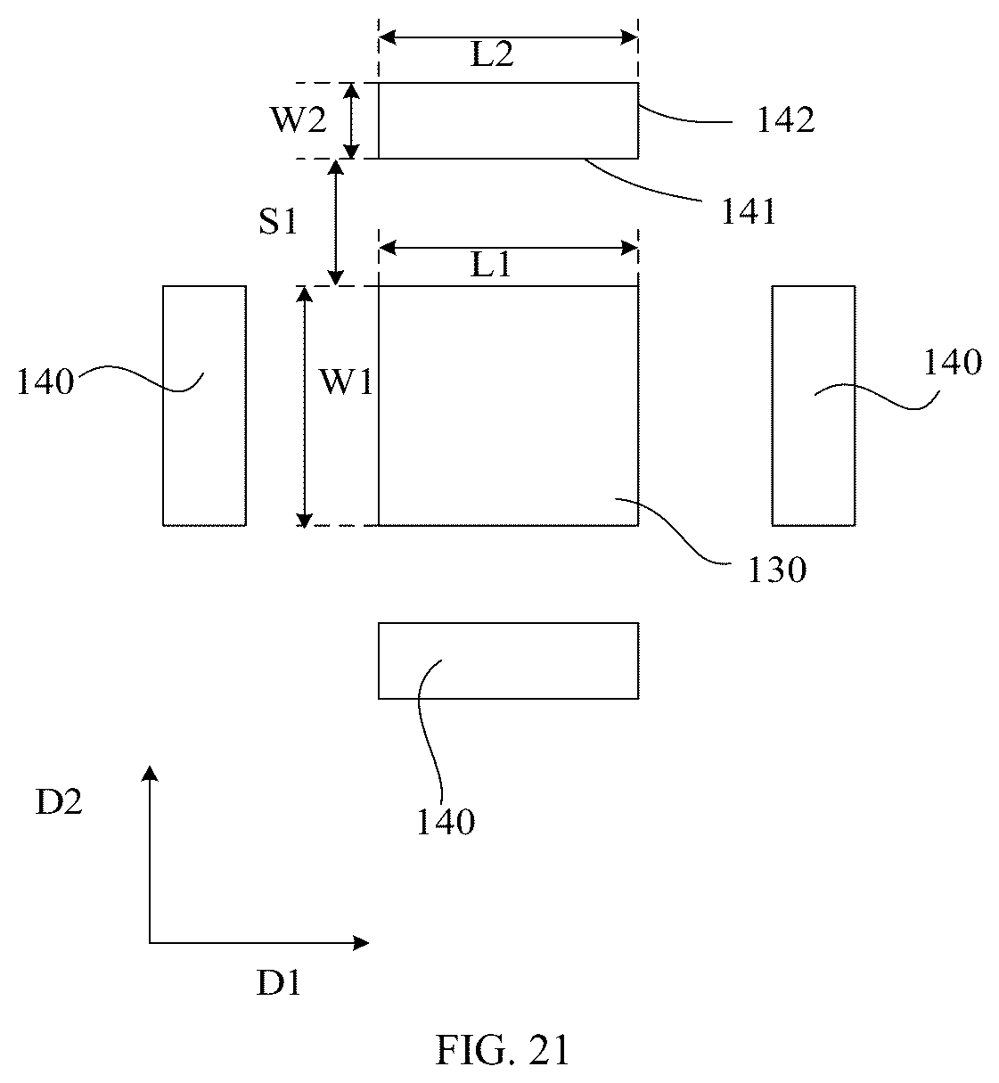 Patent US12107346 Figure 7 – Antenna module and electronic device