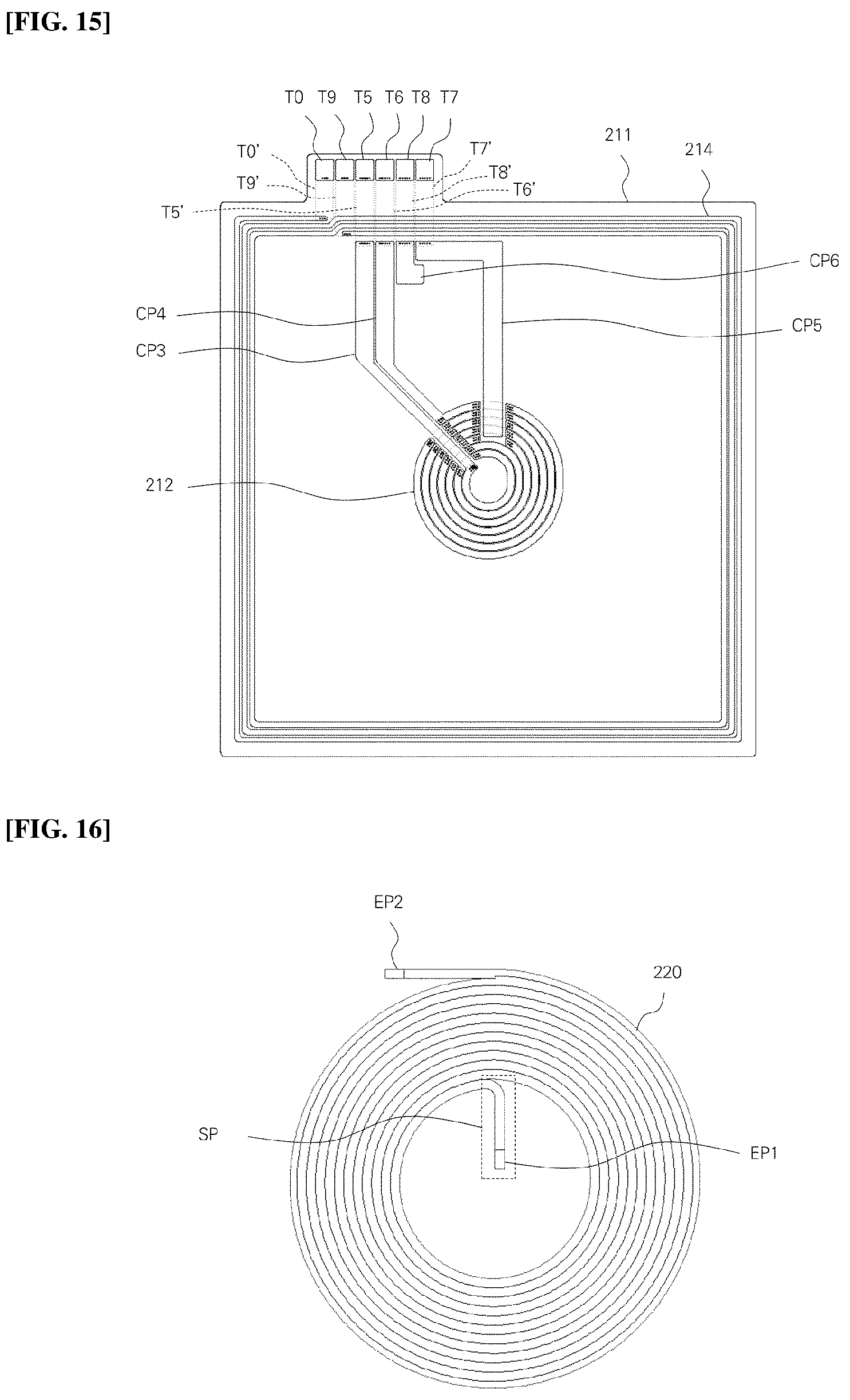 Patent US12107347 Figure 14 – Antenna module for wireless power transmission and reception
