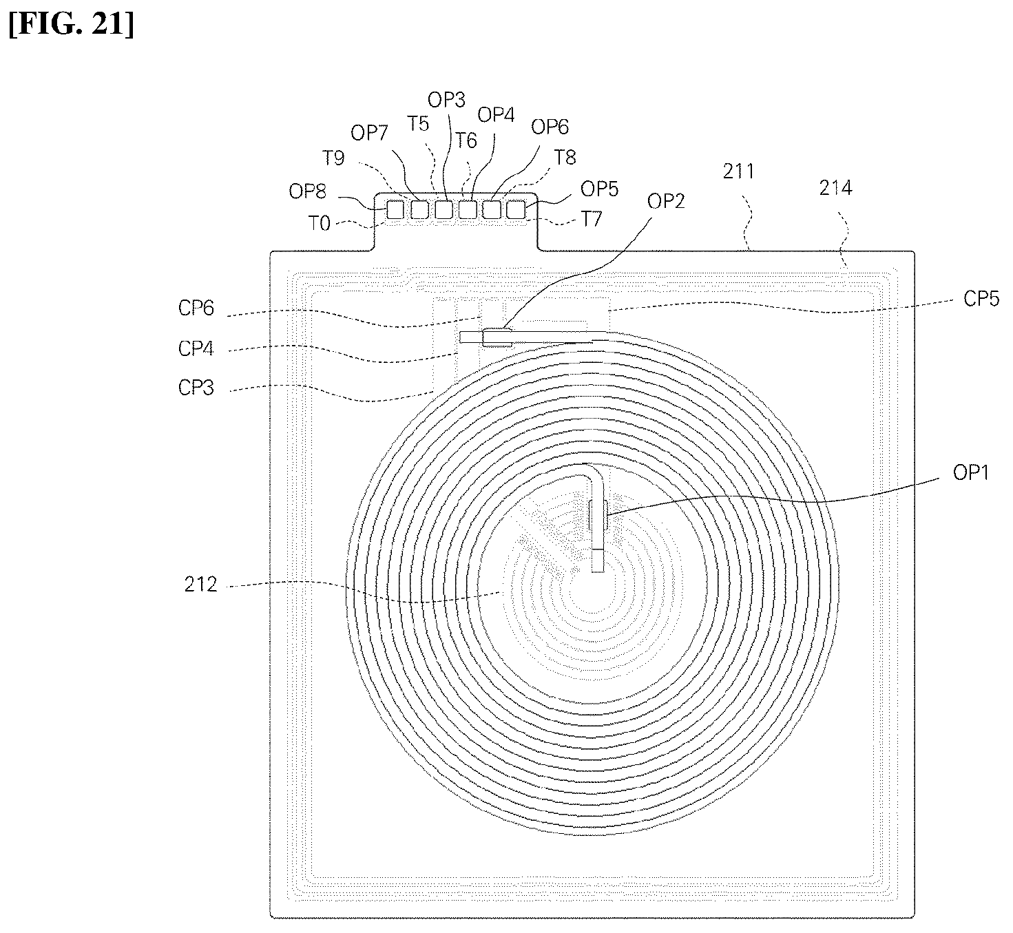 Patent US12107347 Figure 19 – Antenna module for wireless power transmission and reception