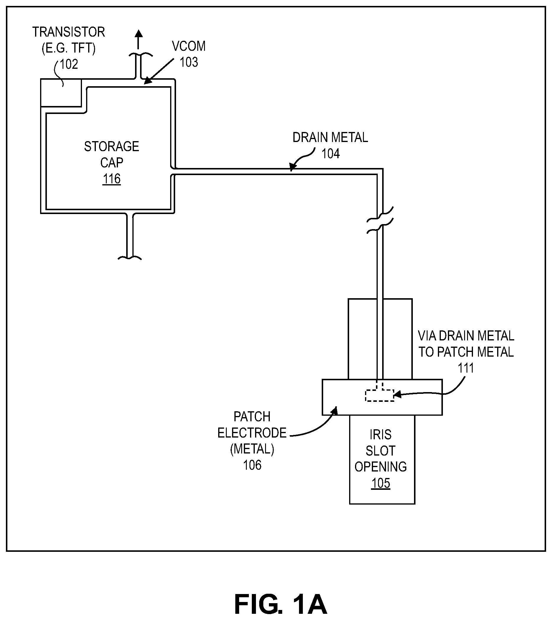Patent US12107348 Figure 1 – Routing and layout in an antenna