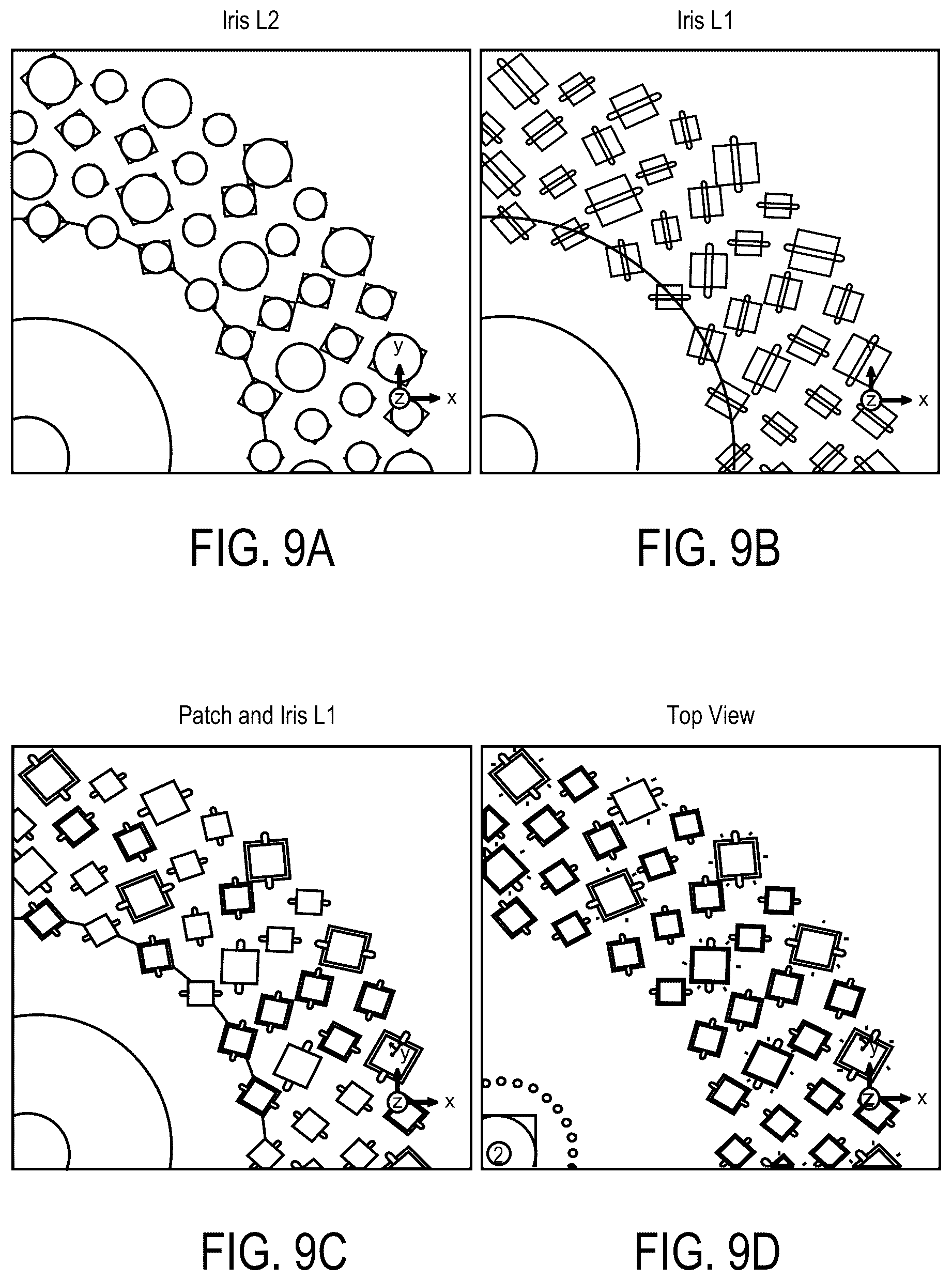 Patent US12107348 Figure 17 – Routing and layout in an antenna