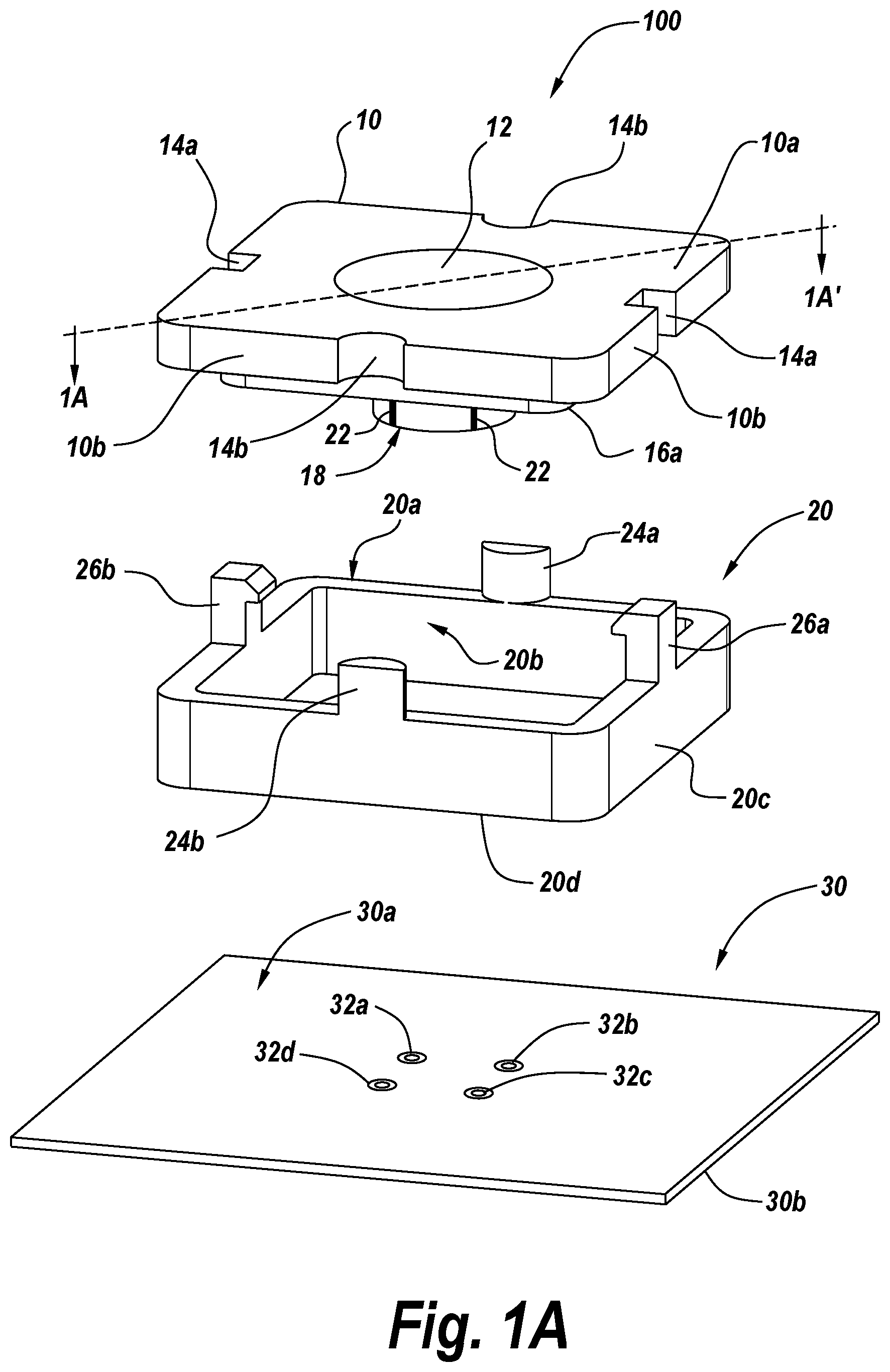 Patent US12107349 Figure 1 – Wireless communication systems having patch-type antenna arrays therein that support large scan angle radiation
