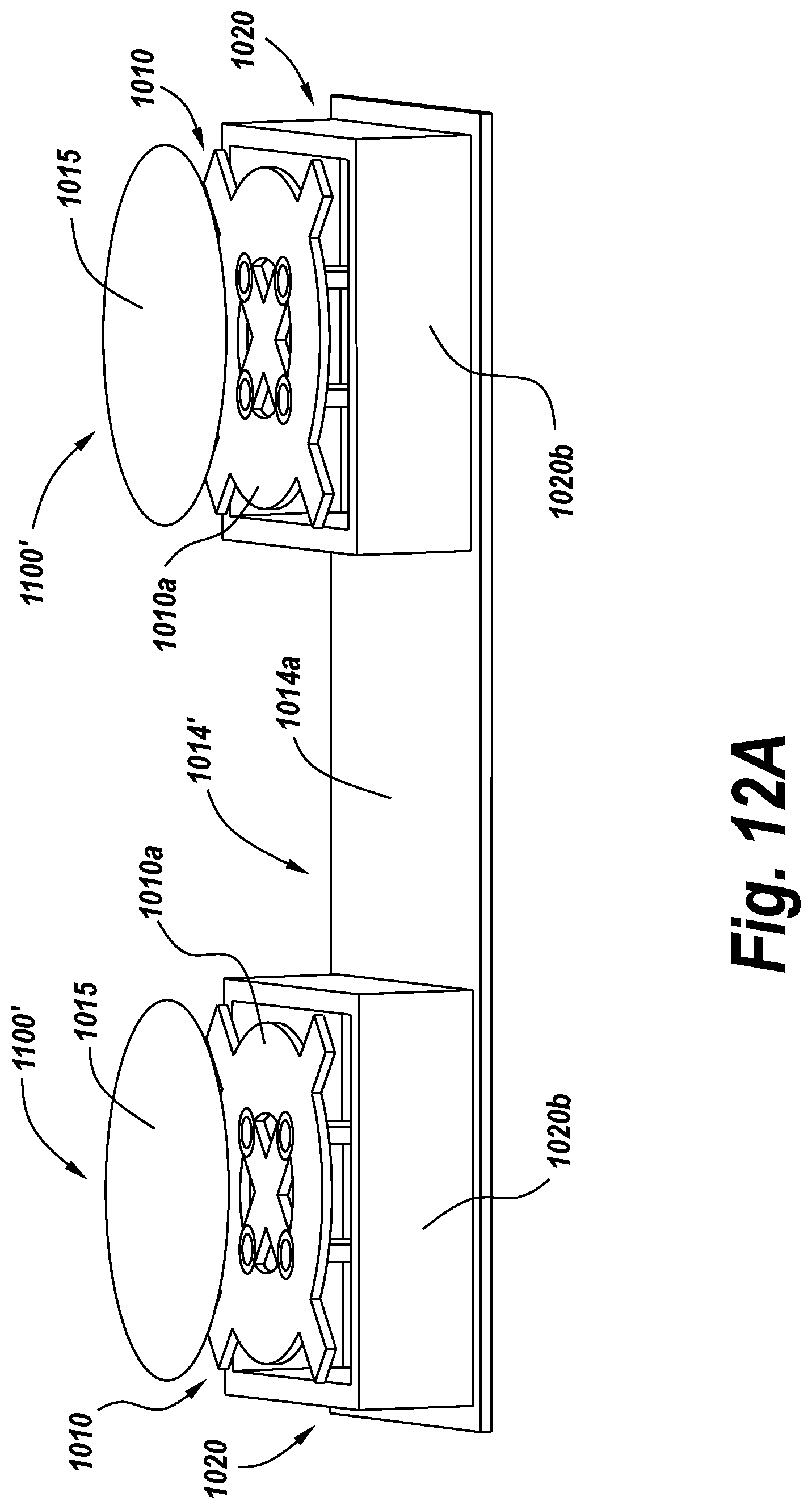 Patent US12107349 Figure 16 – Wireless communication systems having patch-type antenna arrays therein that support large scan angle radiation